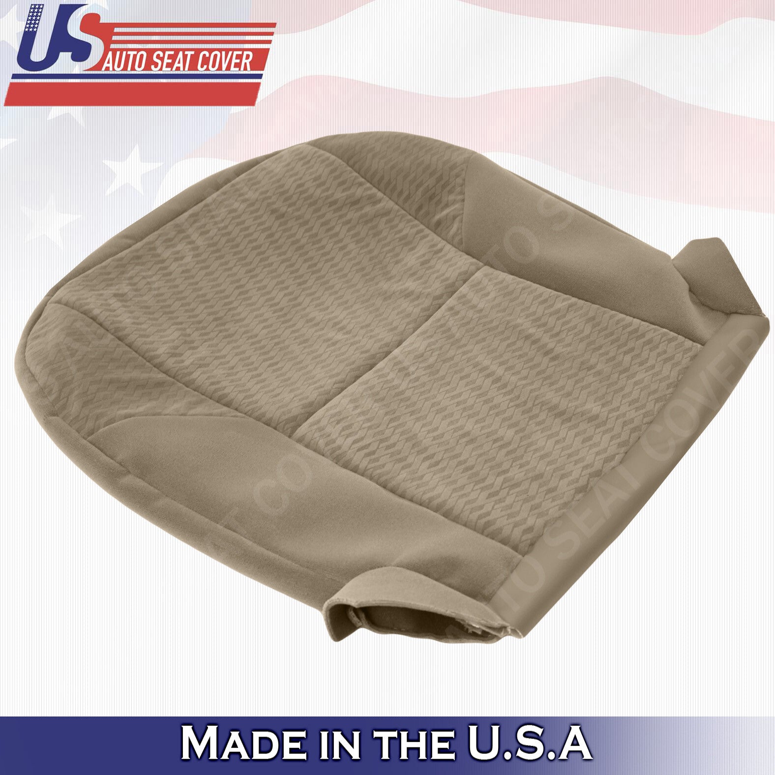 For Toyota Tacoma Driver Bottom Side Cloth Seat Cover Tan Fits 2009 to 2011