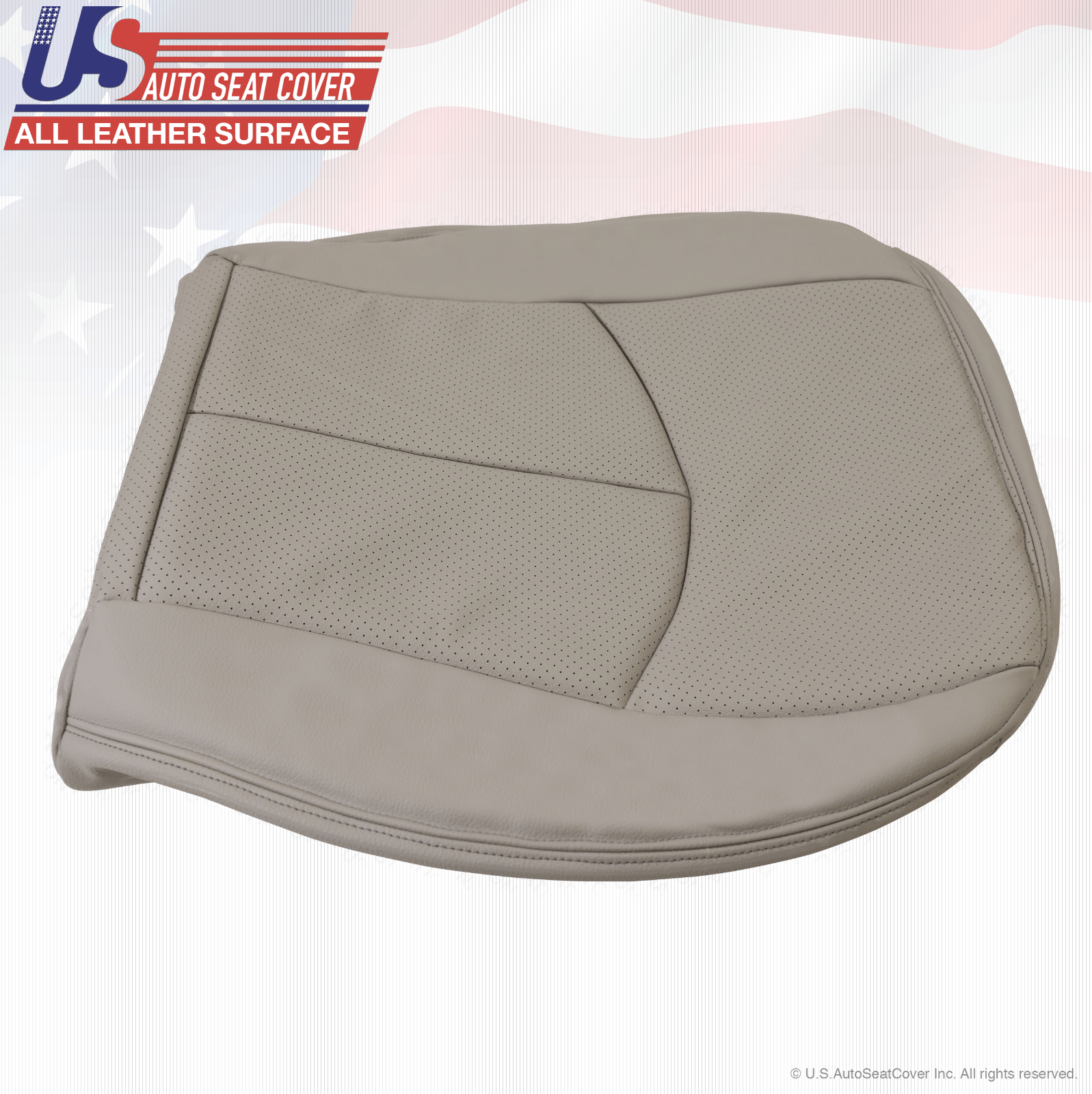 2004 2005 2006 Mercedes-Benz E320 Driver Bottom Cover Perforated Leather Gray