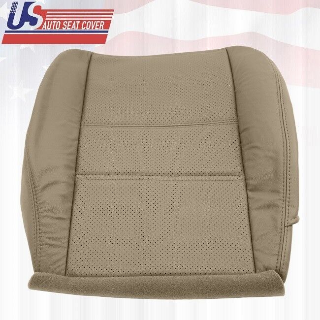 2001 2002 Driver & Passenger Bottom Leather Seat Cover For Nissan Pathfinder TAN