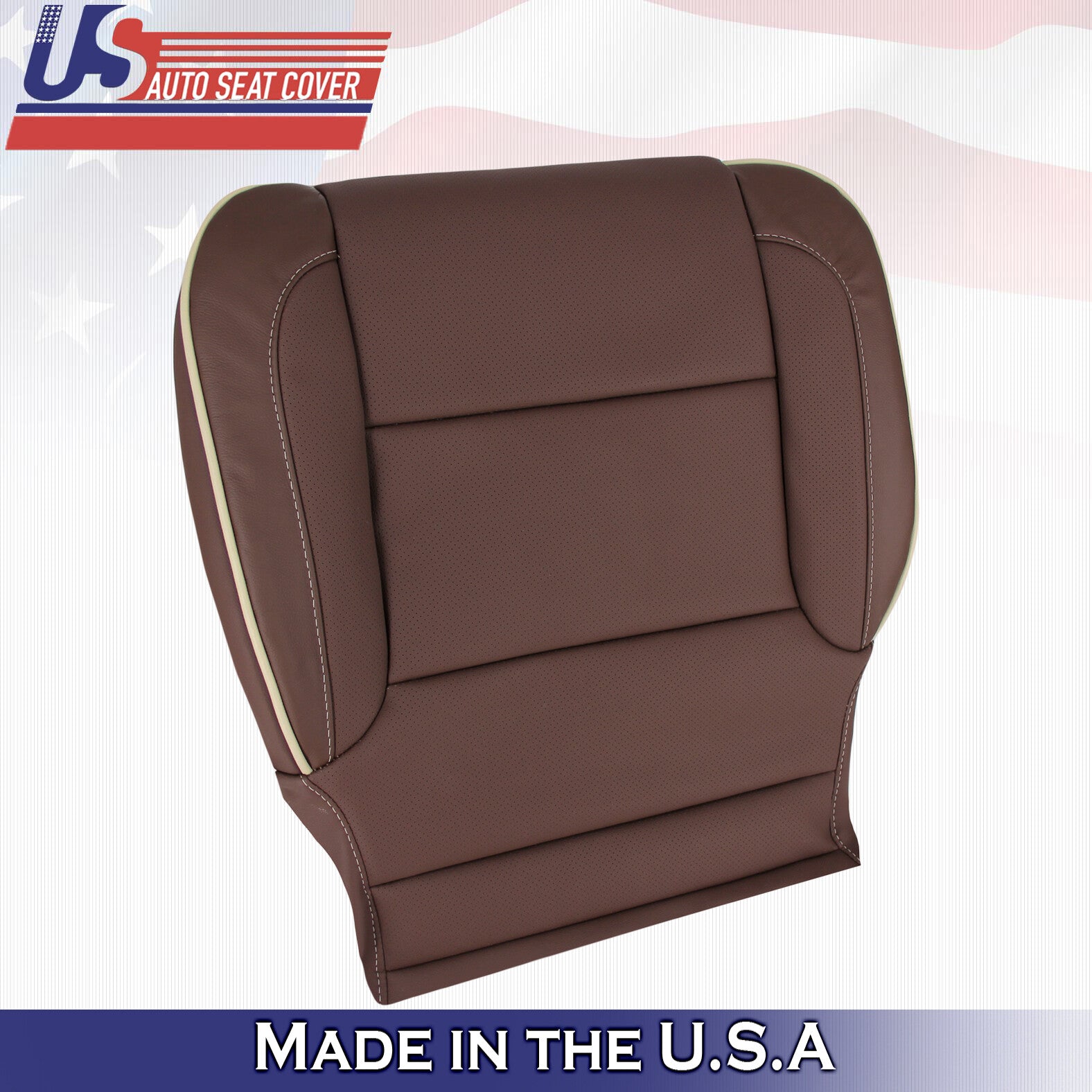2014 to 2019 For Chevy Silverado High Country Passenger Bottom Leather Cover