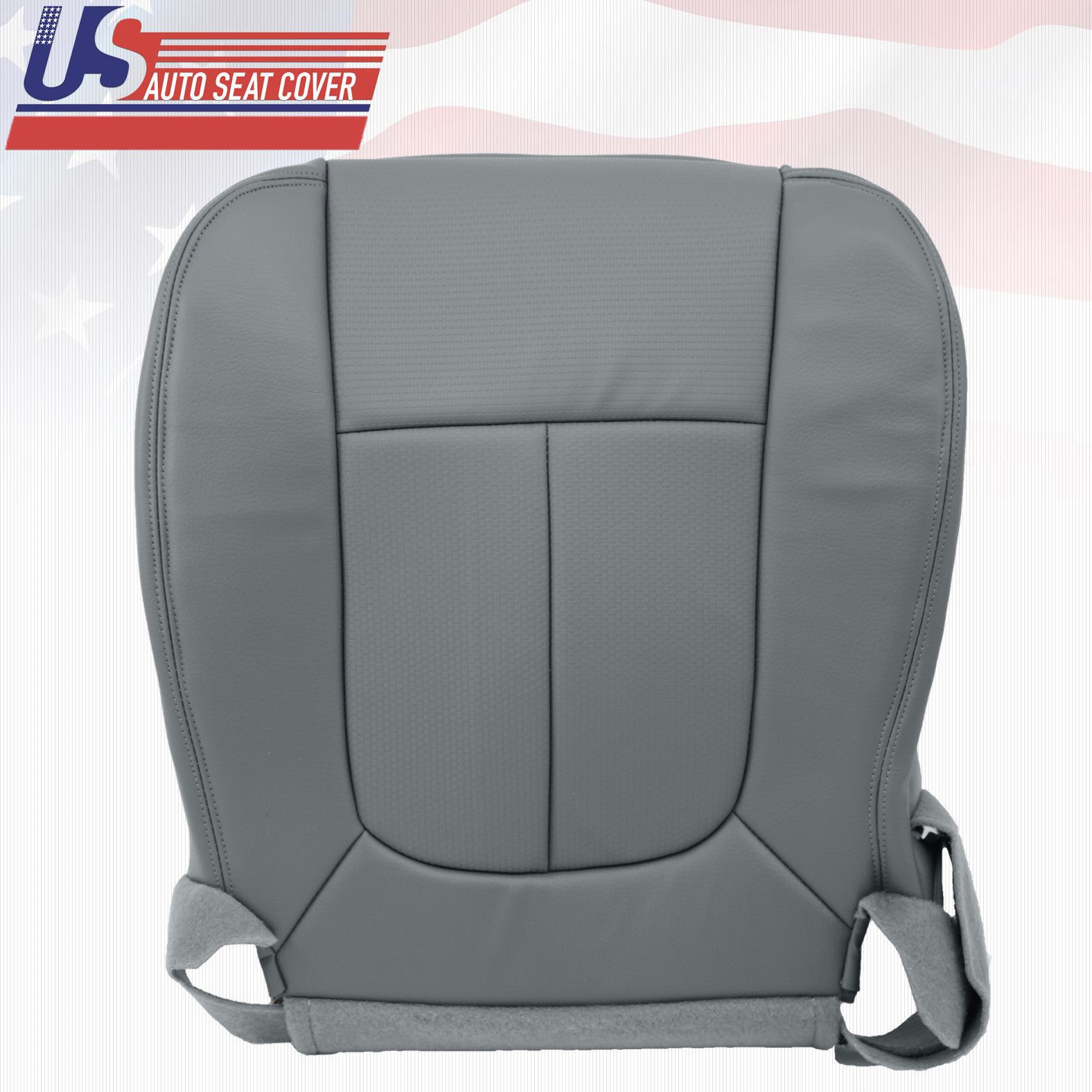 2011 Ford F150 Work Truck Driver Bottom Vinyl Replacement Seat Cover GRAY