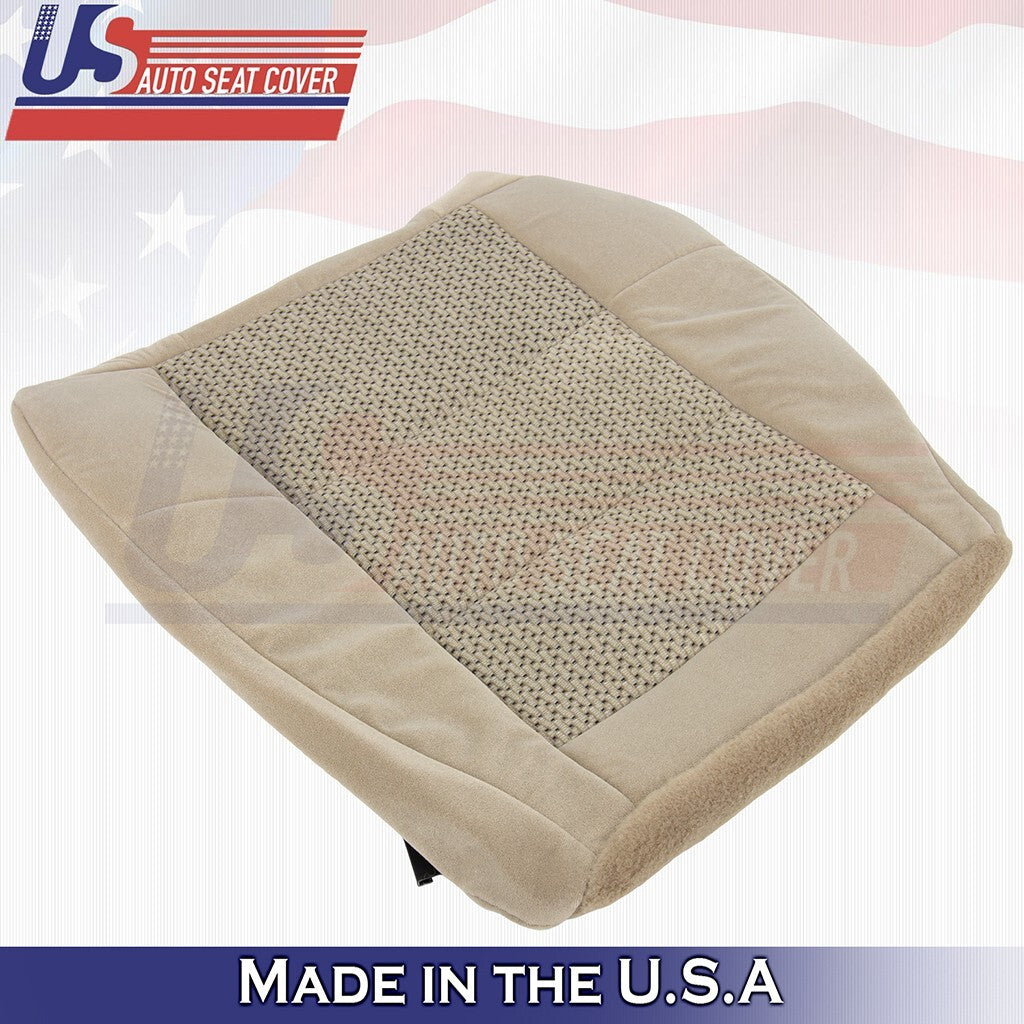 2003 Fits Ford F-150 Extended Cab Front Set Tops & Bottoms Cloth Covers Tan