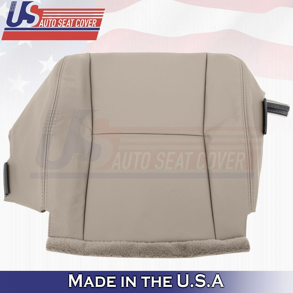 2002-2006 Fits Toyota Camry Passenger Bottom Leather Seat Cover Tan