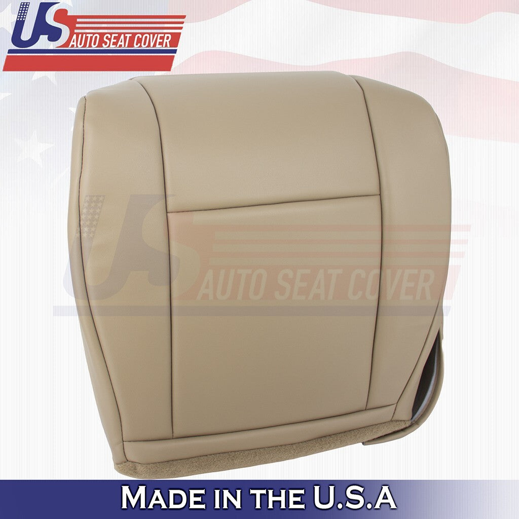 2009 to 2014 Fits Ford E350 E450 E550 Van Driver Bottom & Top Vinyl Cover Tan