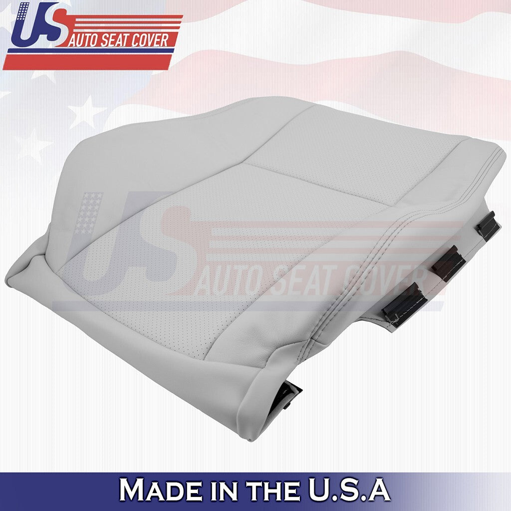 2007 to 2012 Fits Lexus LS460 LS600h Passenger Bottom &Top Leather Cover Lt Gray