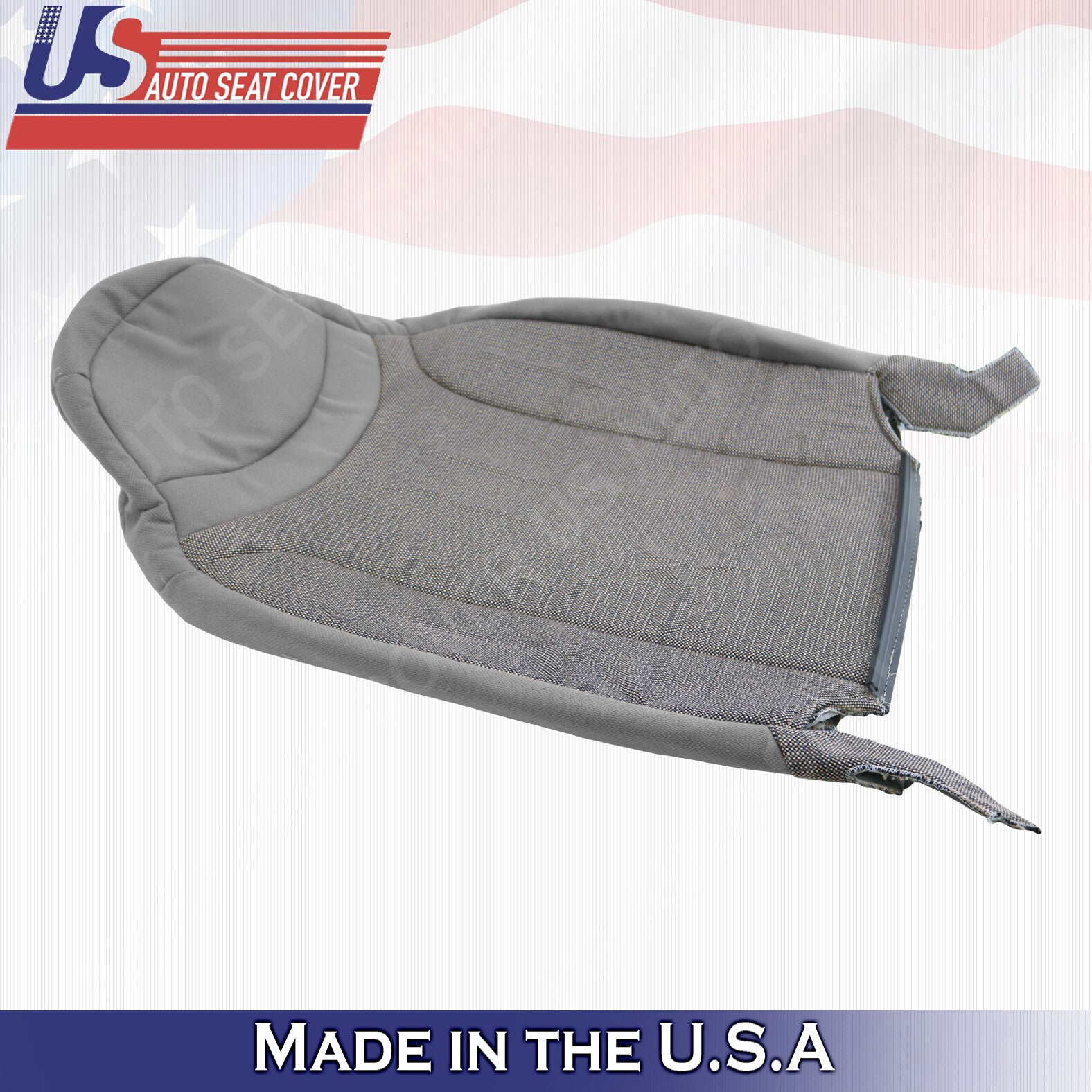 2000 to 2002 Fits Ford Ranger XL XLT Passenger top cloth Seat cover in Gray