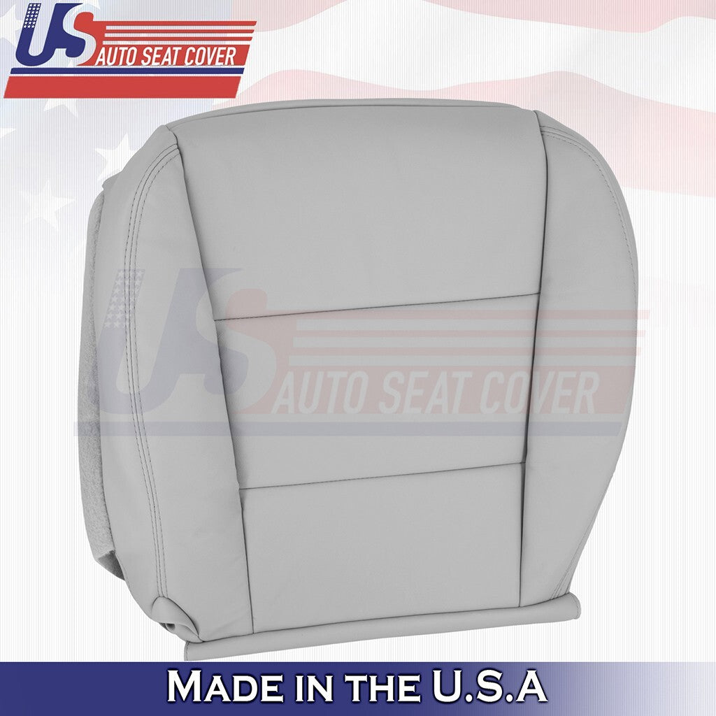 2013 to 2018 Fits Toyota Avalon XLE Front Set Tops&Bottoms Leather Cover Lt Gray