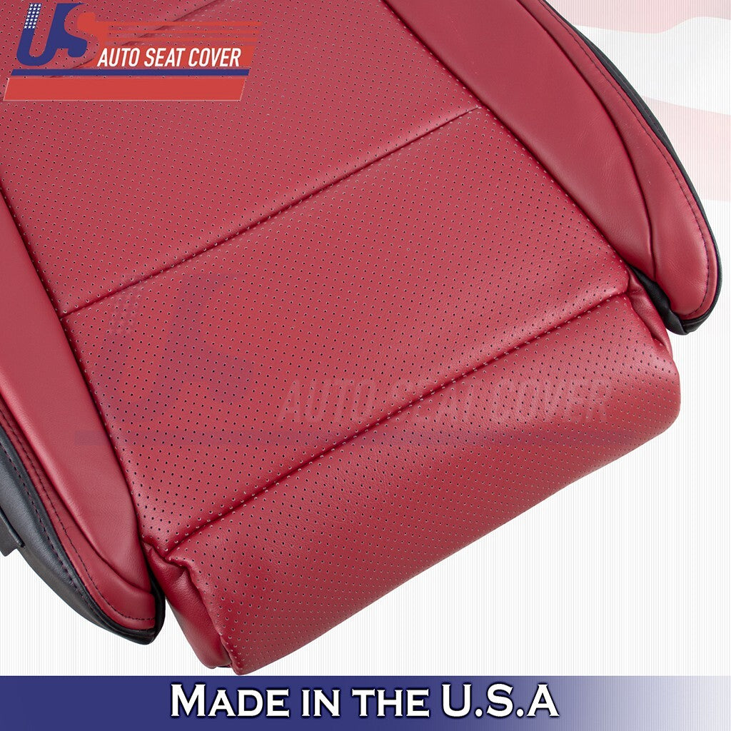 2017 2018 2019 2020 For Lexus GS350 F-Sport Driver Bottom Leather Seat Cover Red