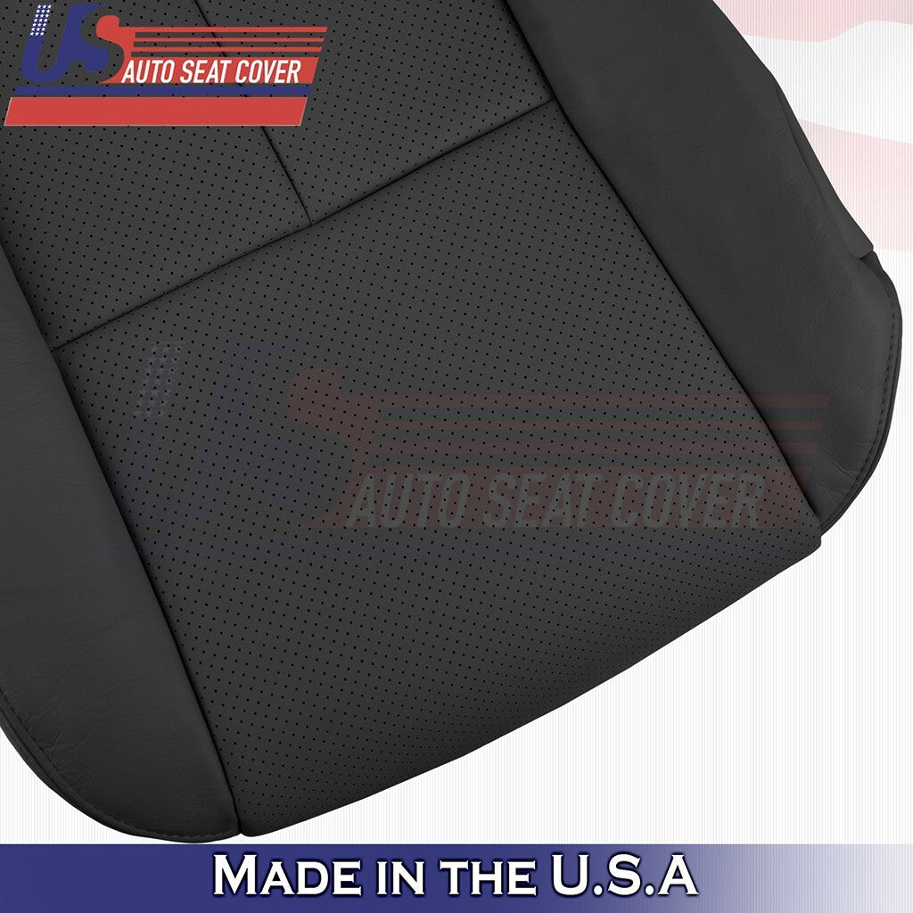 2003 2004 2005 2006 For Infiniti G35 Coupe Passenger Bottom Leather Cover Black