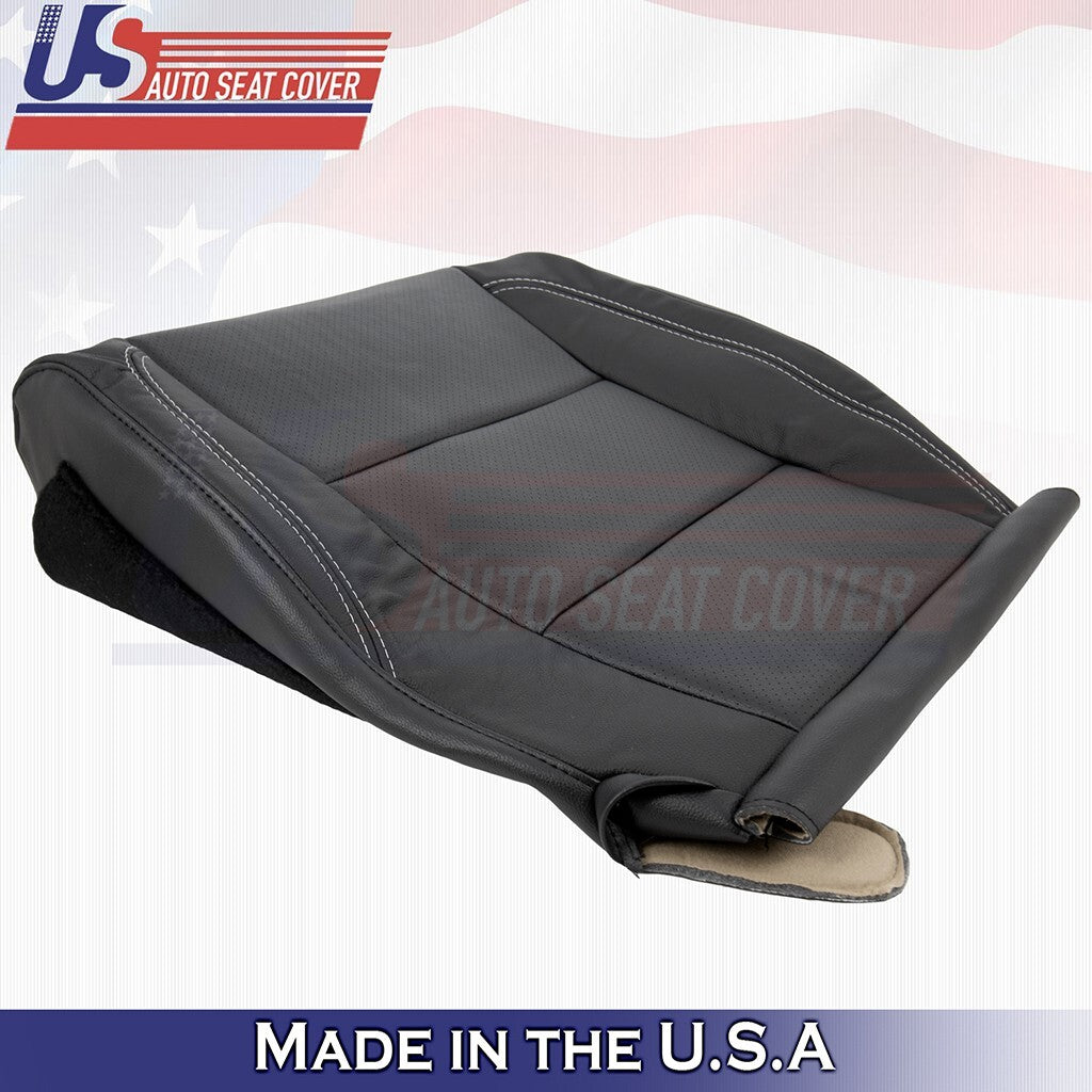 2013 to 2018 Fits Toyota Avalon XLE Passenger Bottom Leather Seat Cover Black
