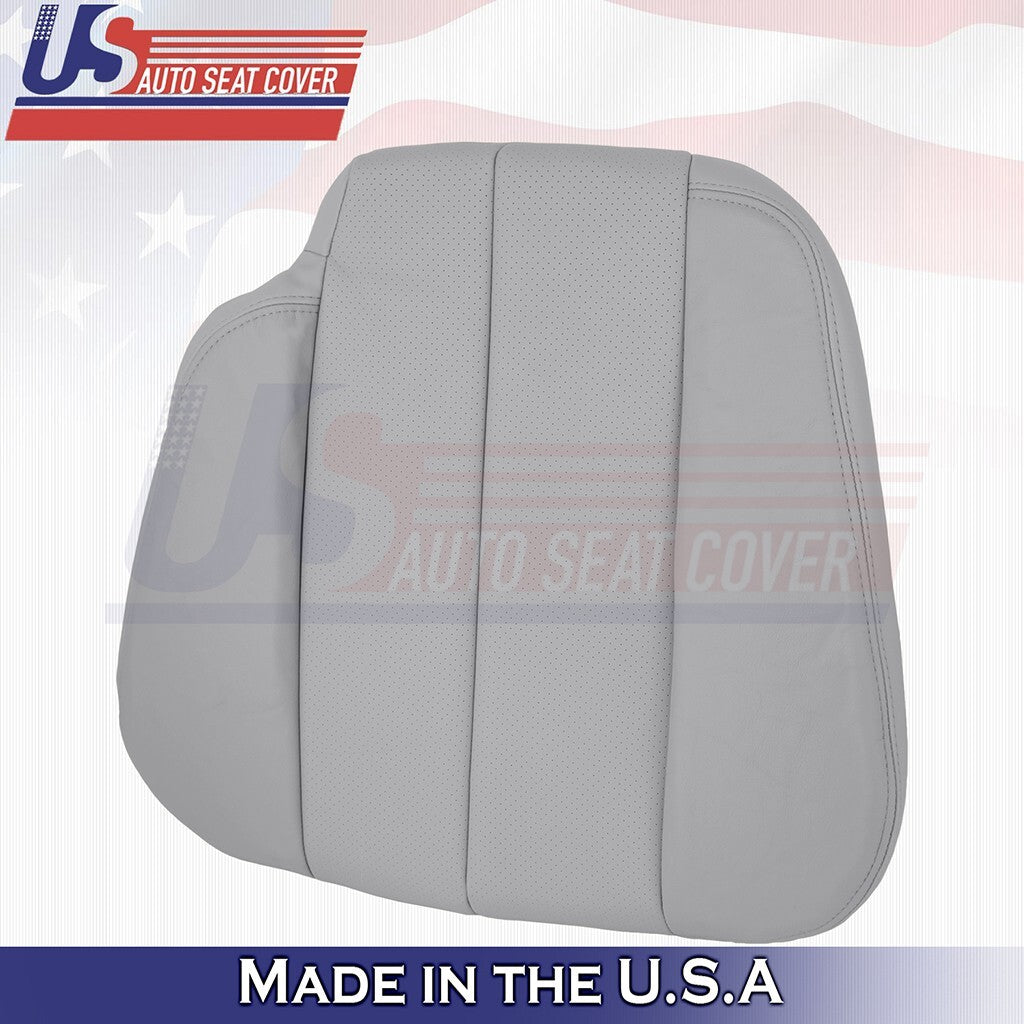 1990-1995 Fits Mercedes Benz SL320 Passenger Bottom &Top Leather Seat Cover Gray