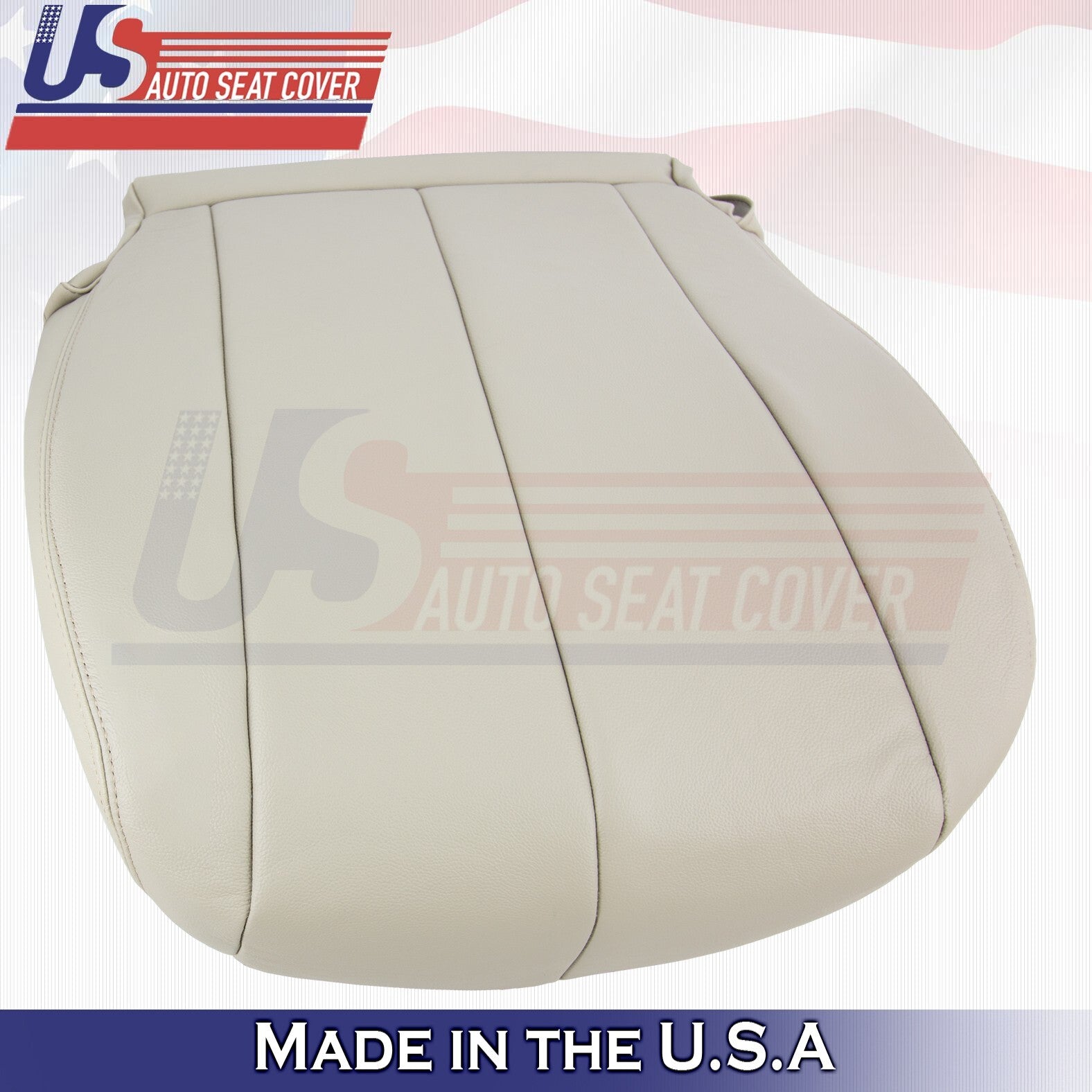 2011 to 2014 Fits Toyota Sienna Driver & Passenger Bottoms Leather Cover Tan