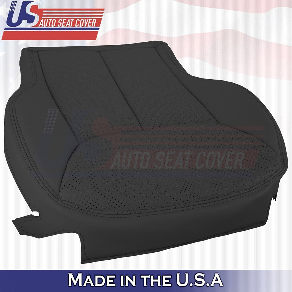 2003 2004 2005 For Mercedes Benz SL600 Left & Right Bottoms Leather Cover Black