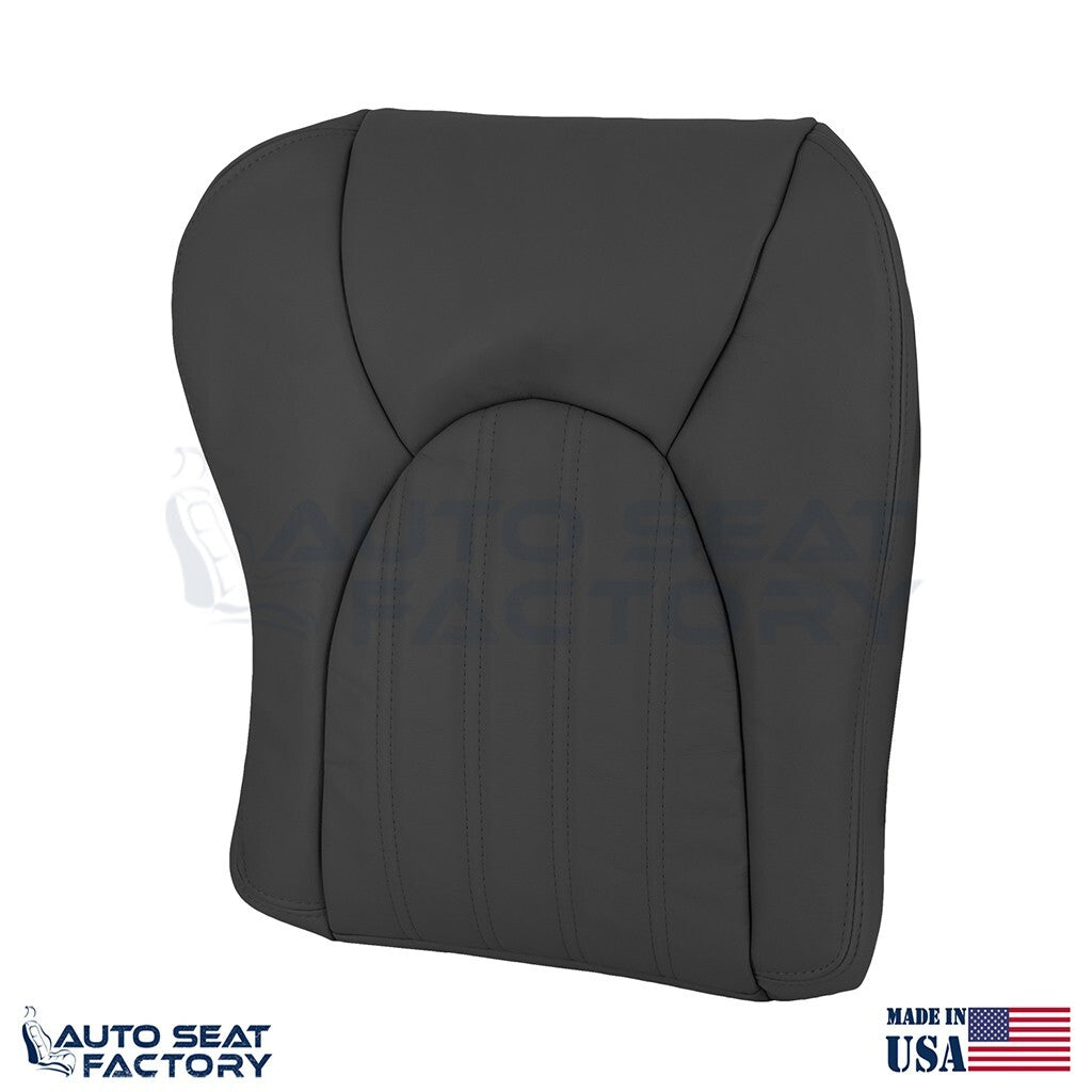Replacement 1997 - 2000 Jaguar XK8 Driver & Passenger Black Vinyl Seat Covers