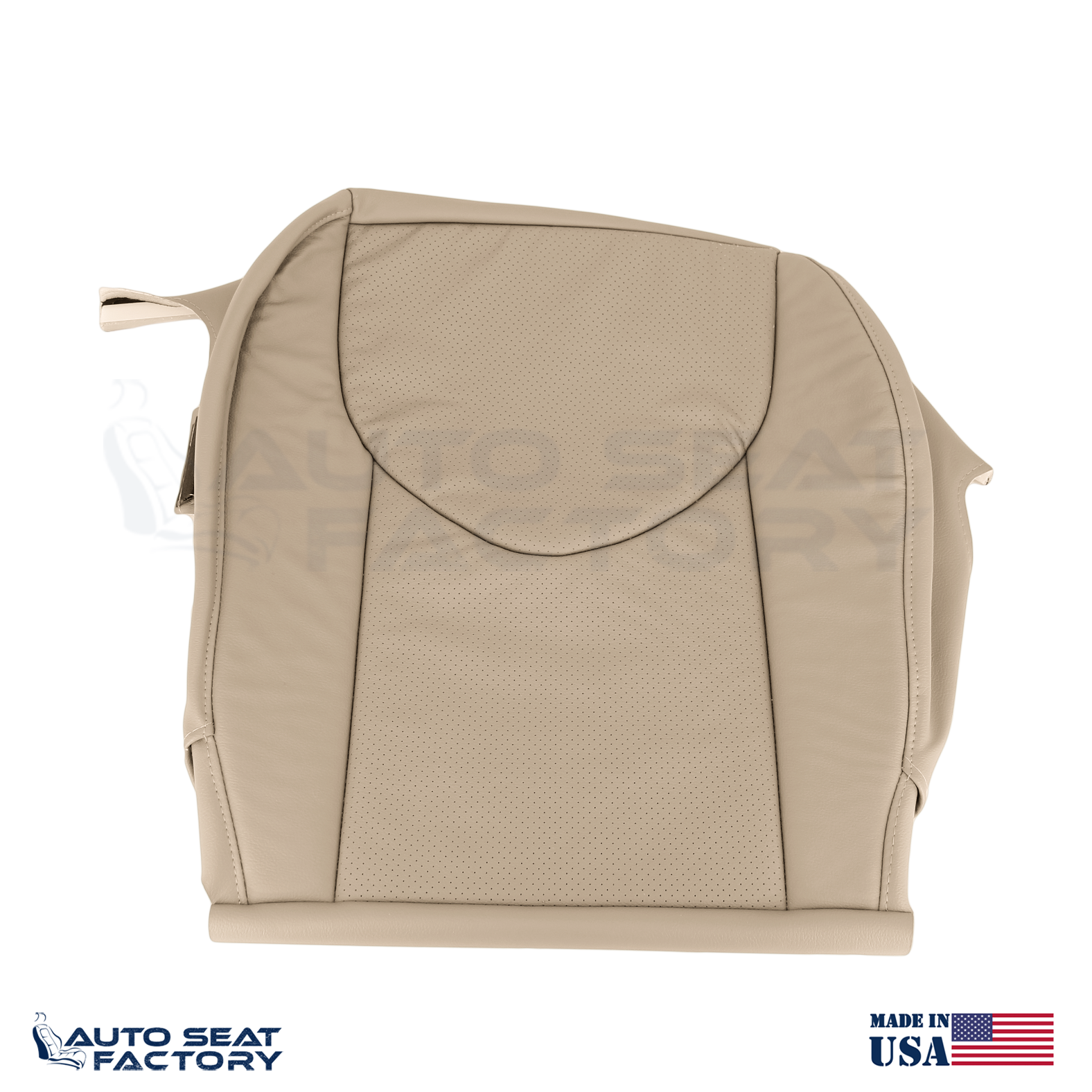 2009 - 2012 Fits Toyota RAV4 RIGHT Top & Bottom Perf. Beige Vinyl Seat Covers