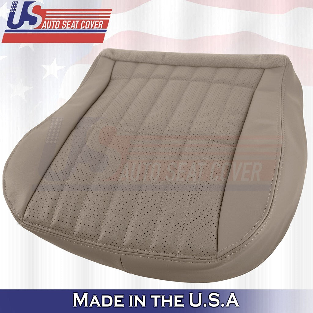 1997 to 2002 For Chevy Camaro Passenger Bottom Perforated Leather Cover Tan