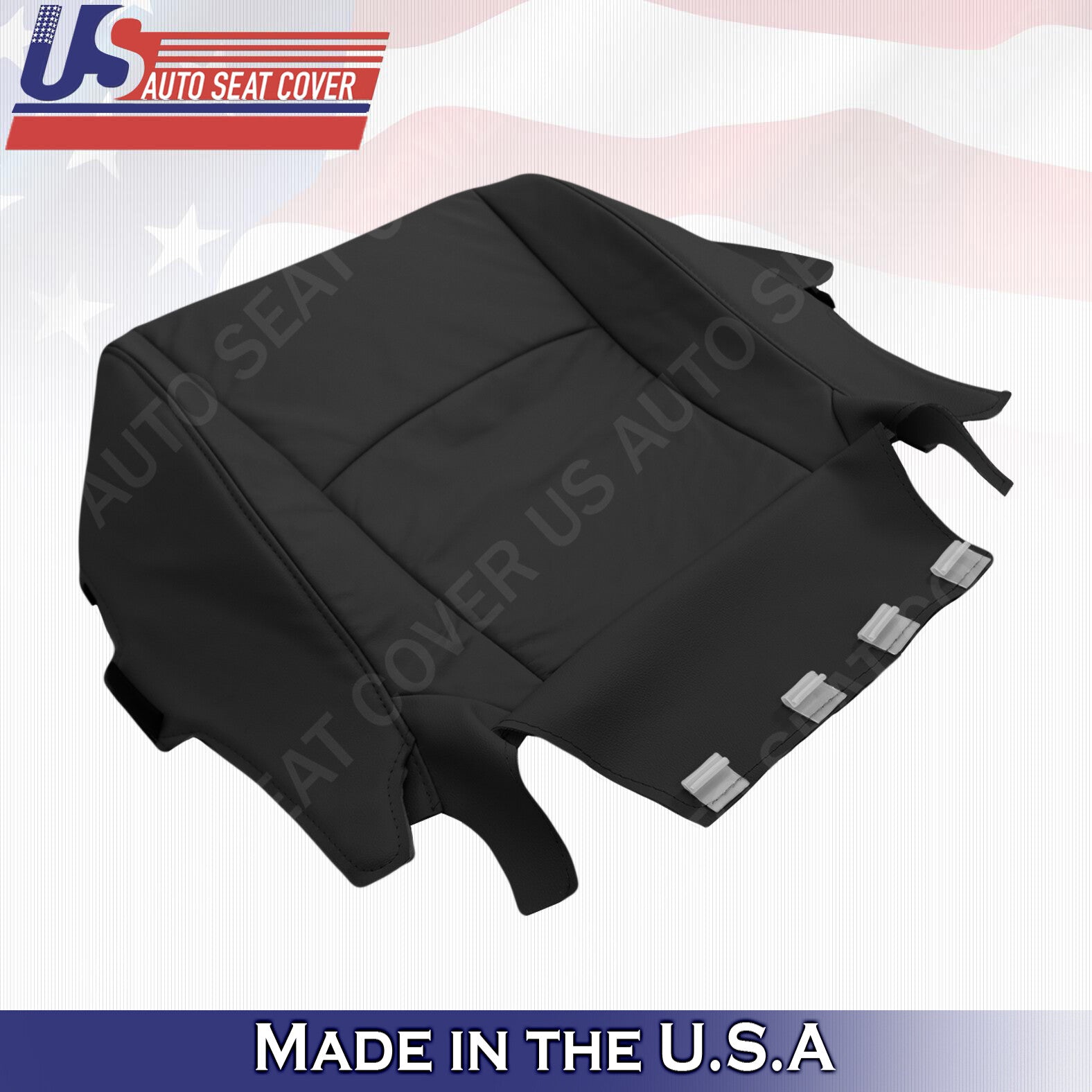 Fits For Toyota Highlander 2008 to 2013 Driver Bottom Leather Seat Cover Black