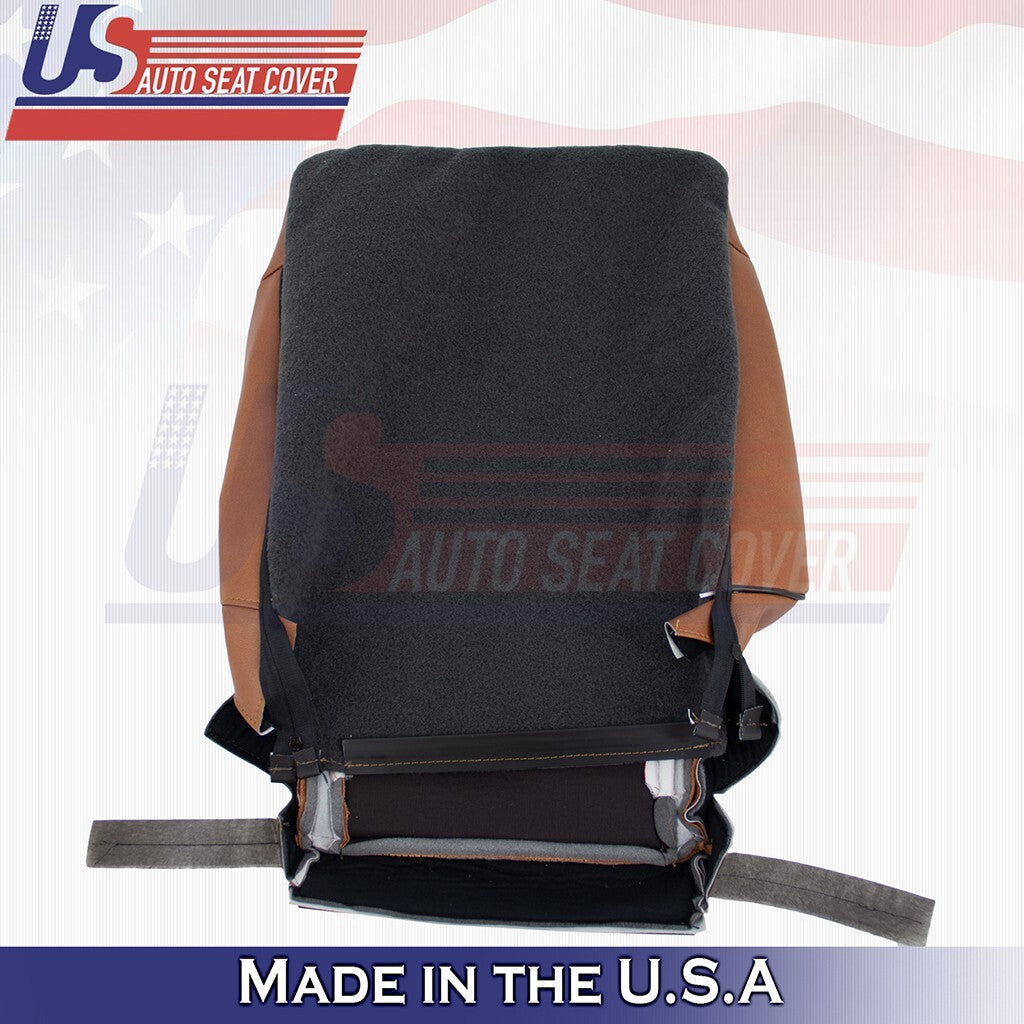 2011 to 2020 For Grand Cherokee Overland Rear Tops & Bottoms Leather Cover Brown