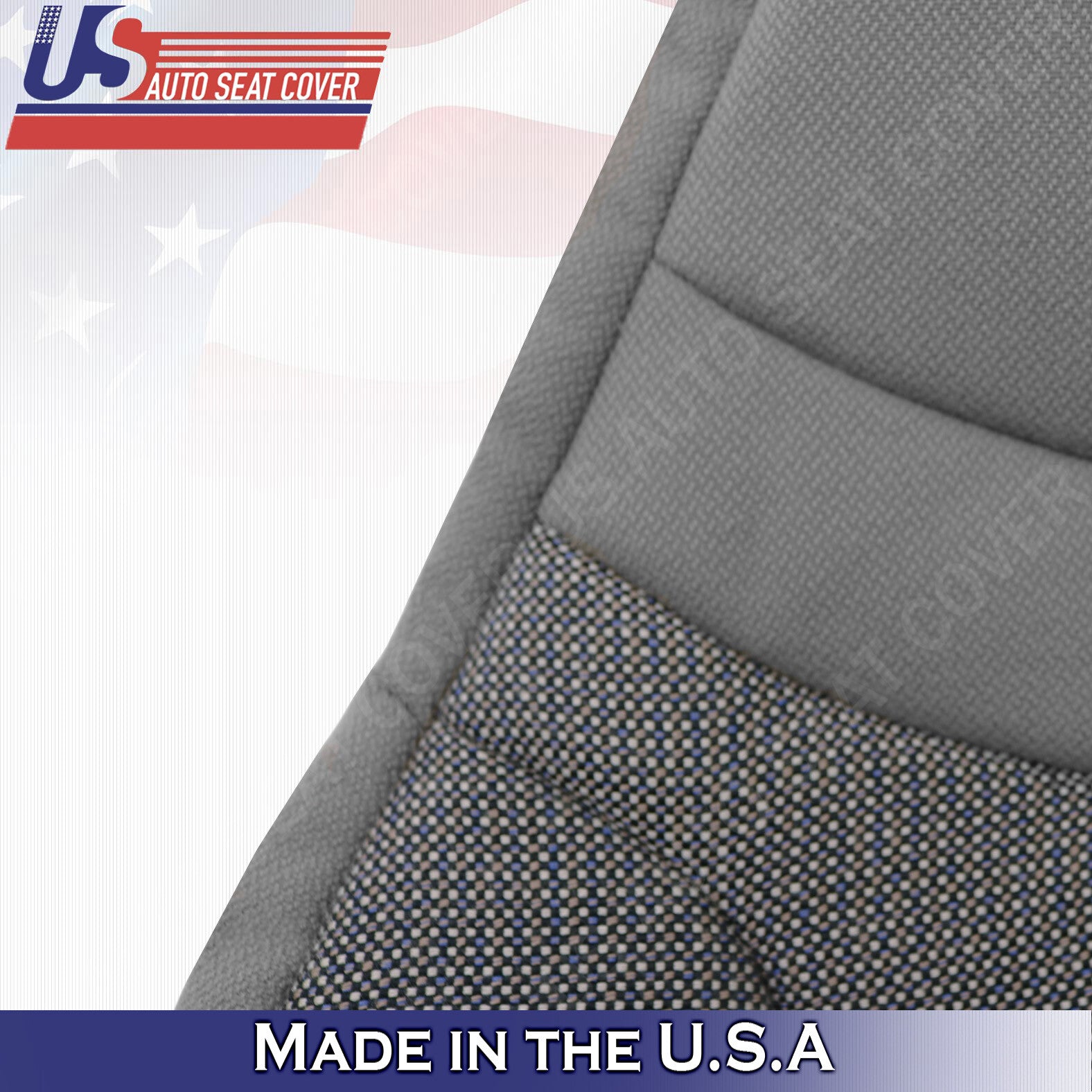 2000 2001 2002 Ford Ranger XL XLT Driver top cloth seat cover in Gray