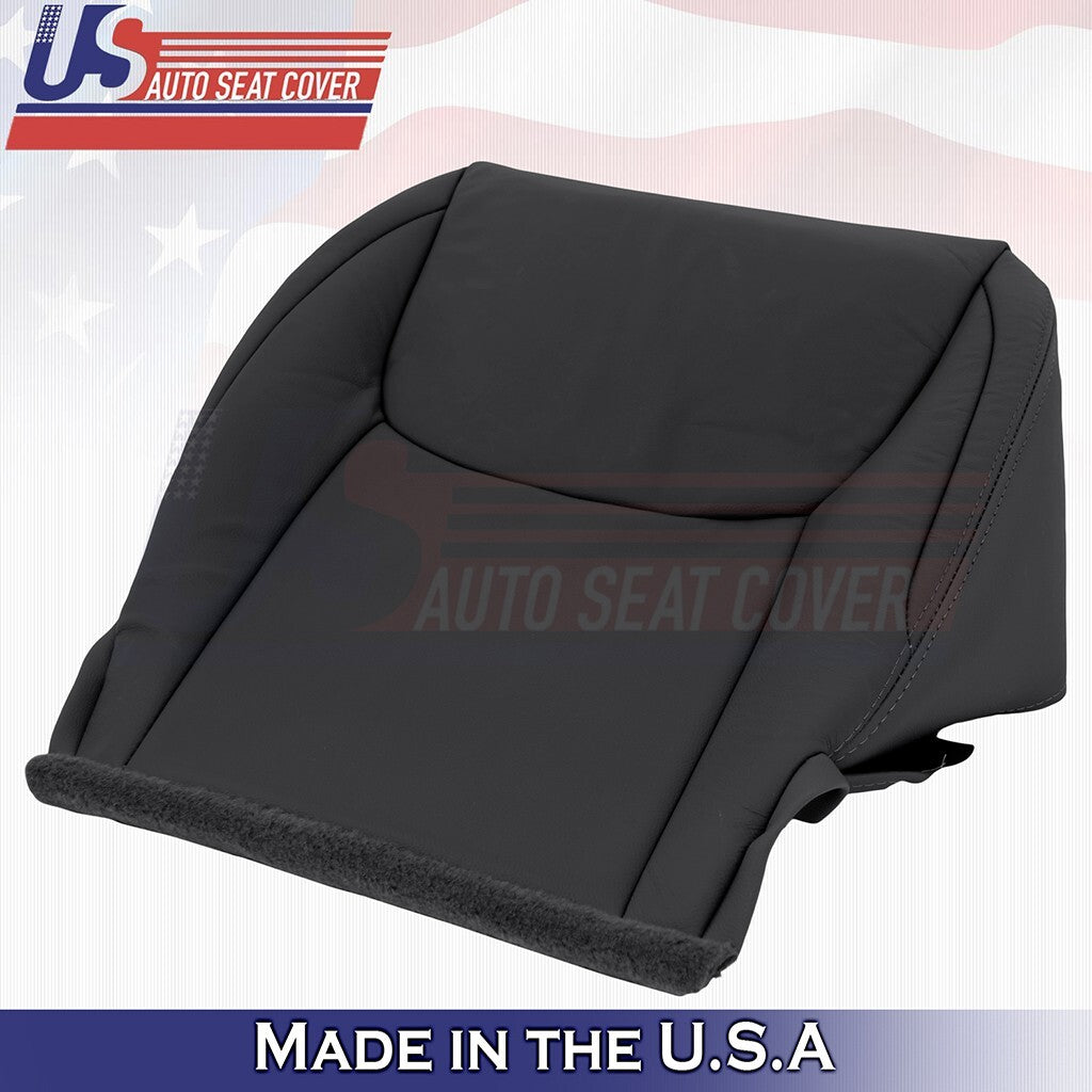 2004 to 2010 FOR Toyota Sienna Driver Side Bottom Leather Seat Cover Black