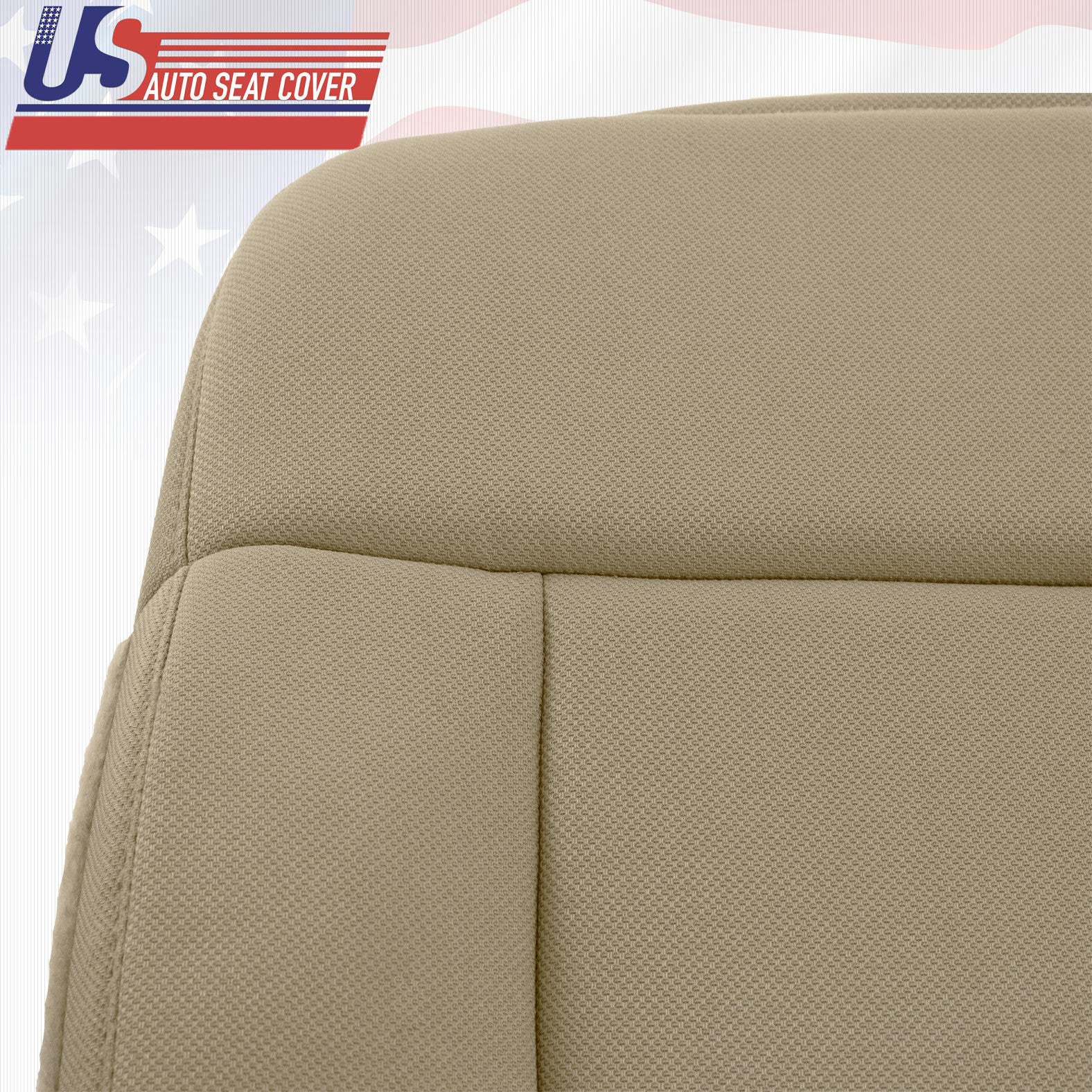 2004 2005 Ford F150 STX XL Driver Bottom Replacement Cloth Seat Cover Pebble Tan