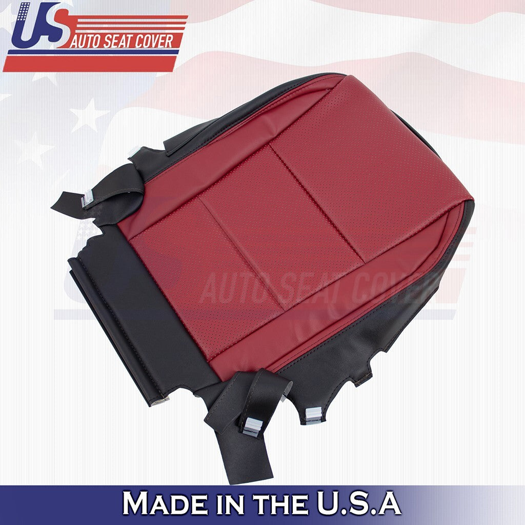 2017 2018 2019 2020 Fits Lexus GS350 F-Sport PASSENGER Bottom Leather Cover Red
