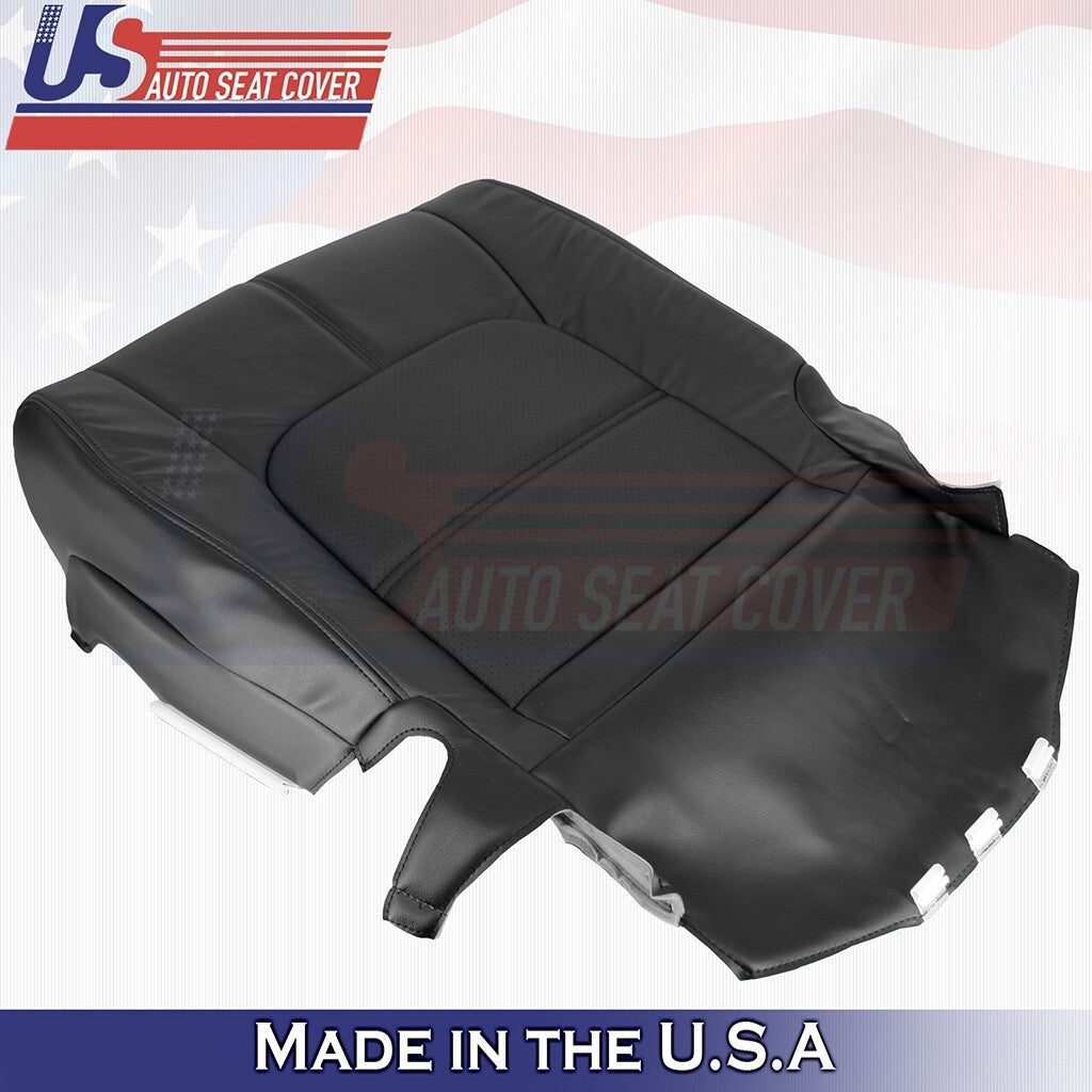 2011 to 2014 Fits Nissan Murano Passenger Bottom Leather Seat Cover Black