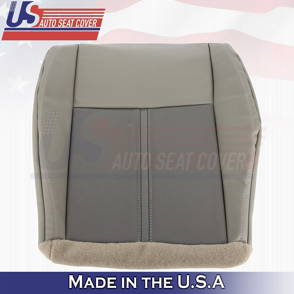 2005 to 2007 For Jeep Grand Cherokee Passenger Bottom & Top Leather Cover Tan