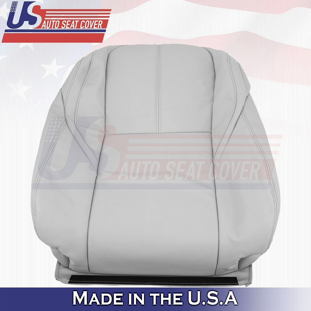 2013 to 2018 Fits Toyota Avalon XLE Driver Top Leather Seat Cover Light Gray
