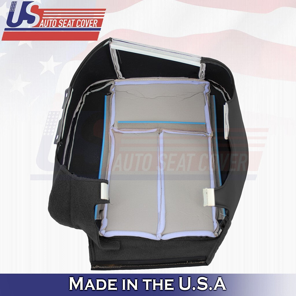 2005 2006 2007 2008 2009 For GMC Envoy PASSENGER Bottom Leather Seat Cover Black