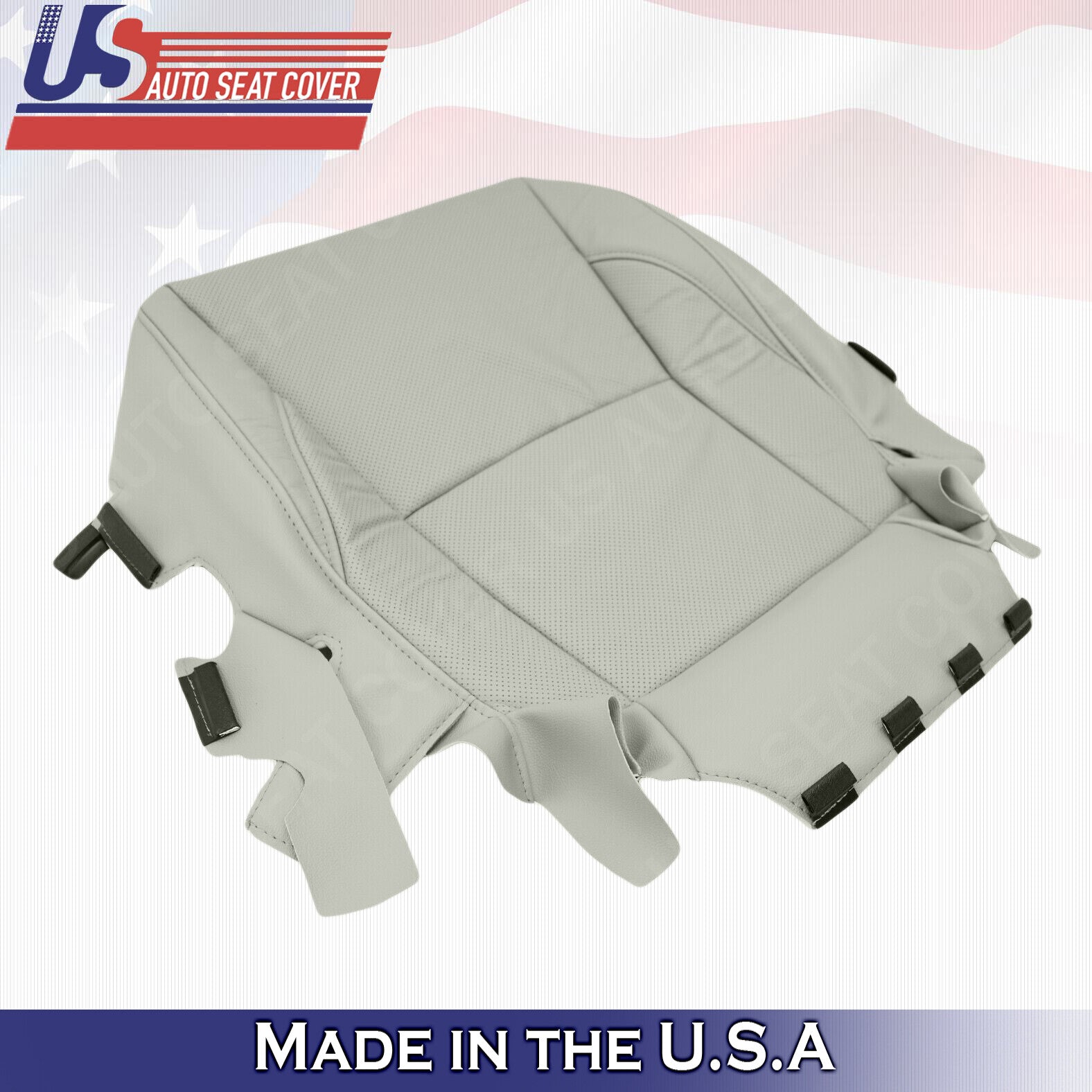 2010 2011 2012 For Lexus ES350 Driver Side Bottom Leather Seat Cover Gray