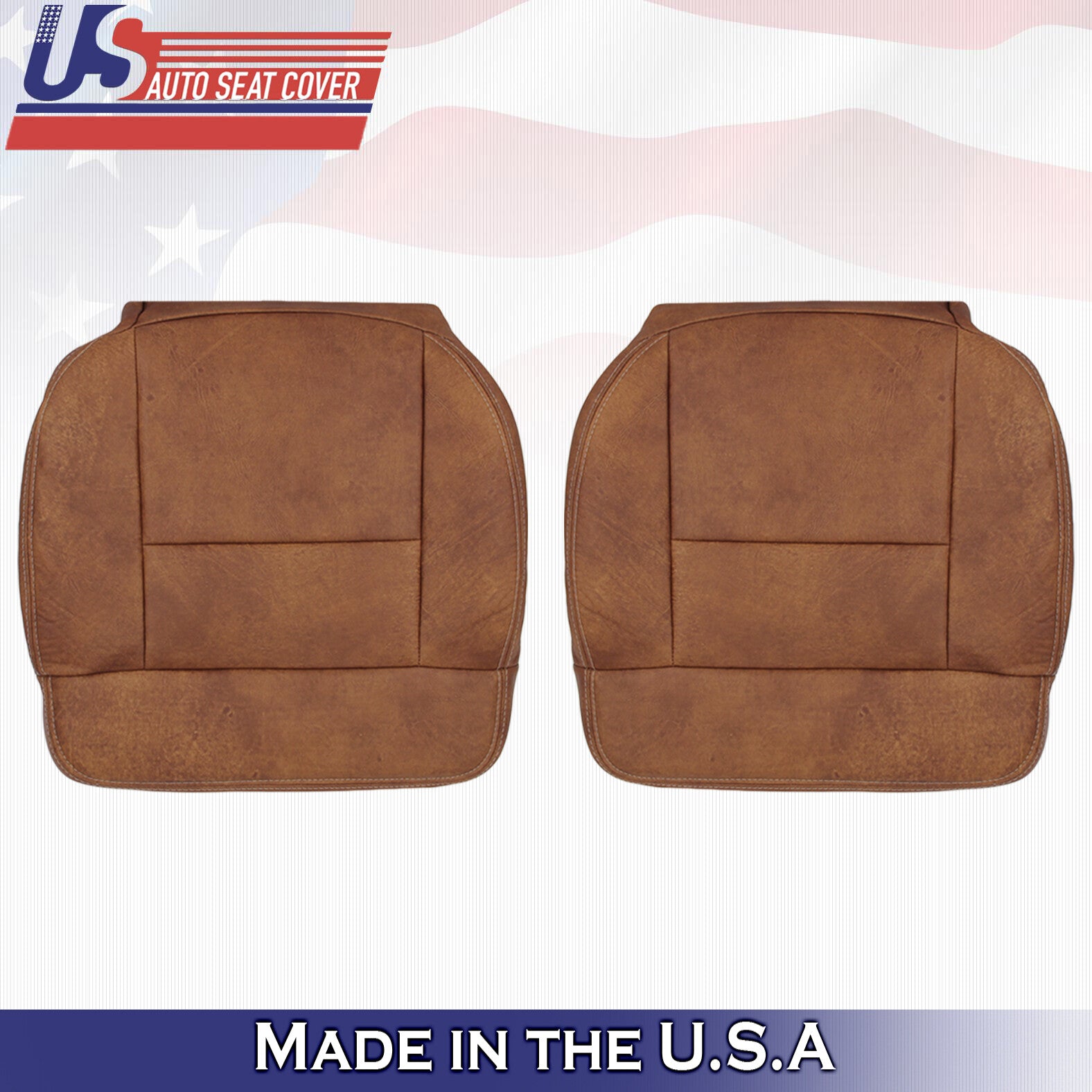 2004 to 2008 Fits Ford F150 King Ranch Driver & Passenger Bottoms Leather Covers