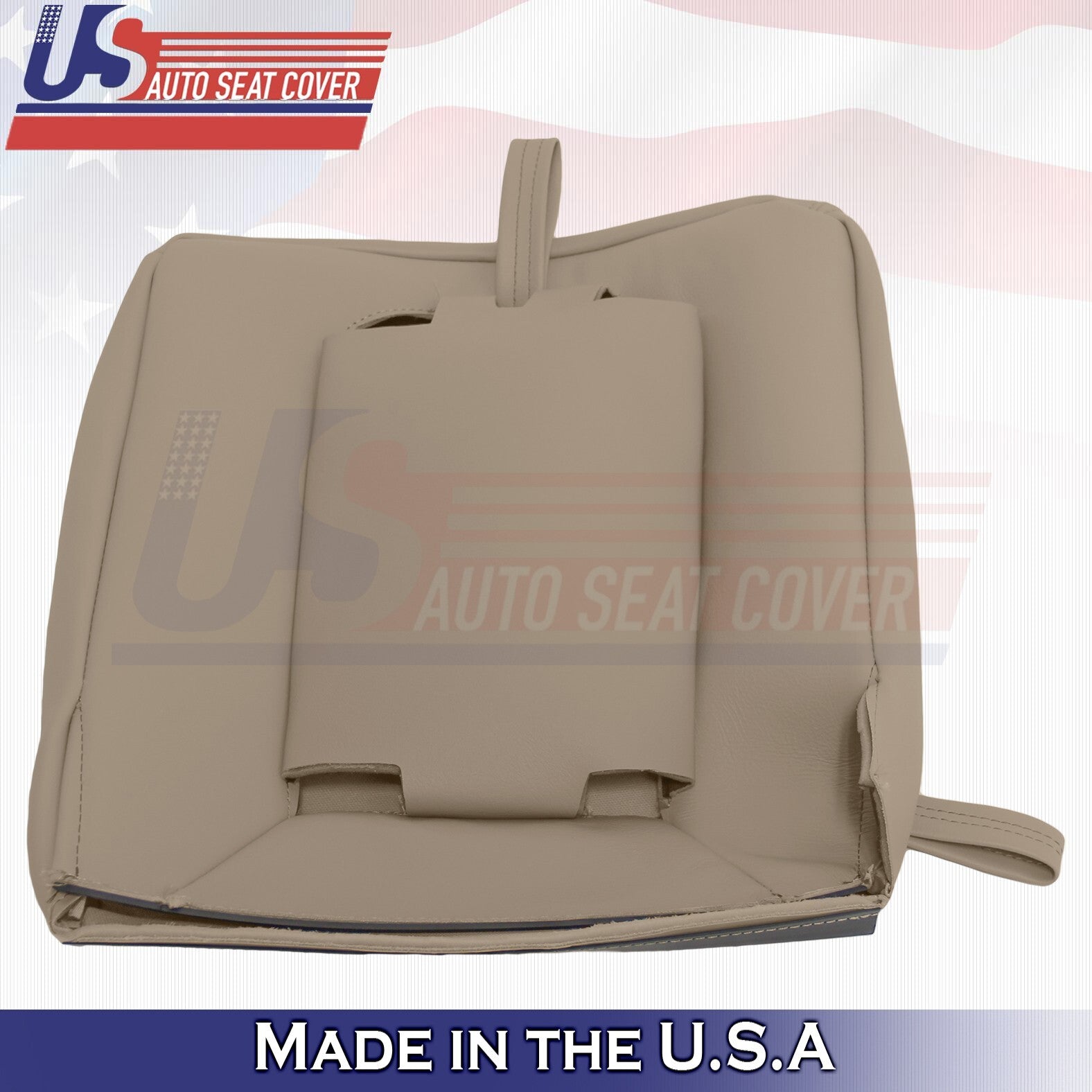 1999 to 2002 For Chevy Tahoe Rear Driver Top &Center Console Leather Cover Tan