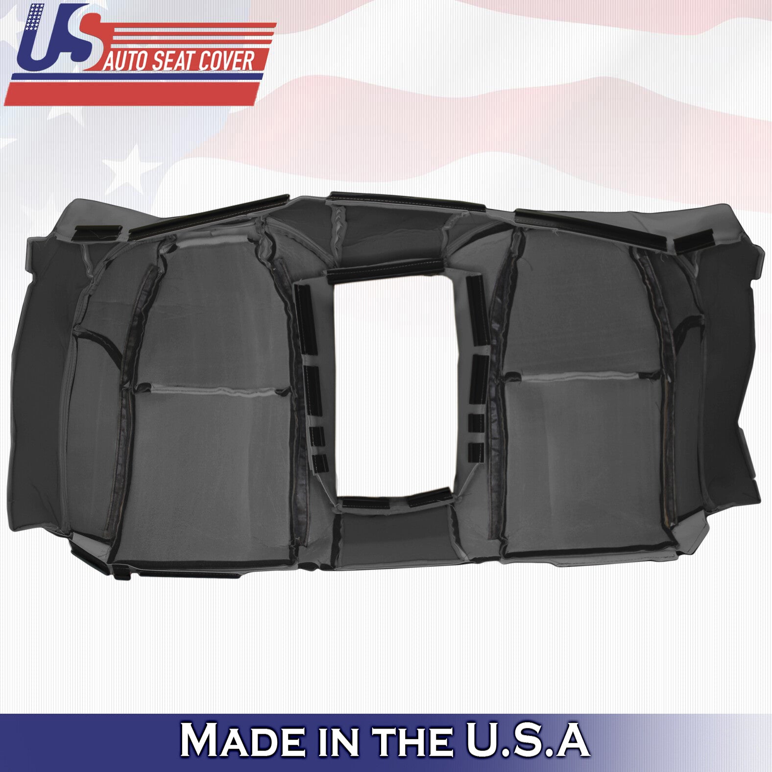 2004 Fits Acura TL Front & Rear Top & Bottom 6PCS Perforated Leather Covers Gray