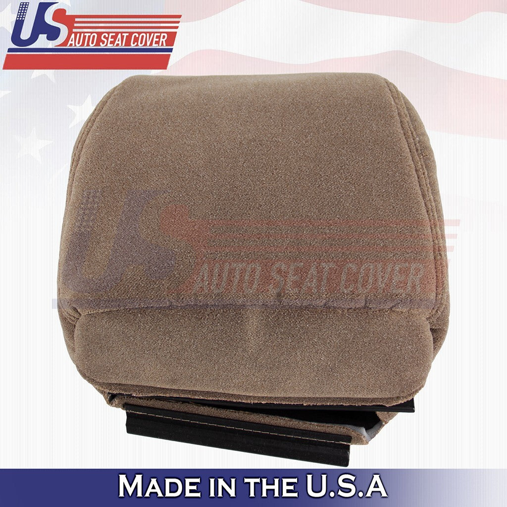 1999 to 2002 For Chevy Silverado Driver&Passenger Front Set Cloth Cover Dark Tan