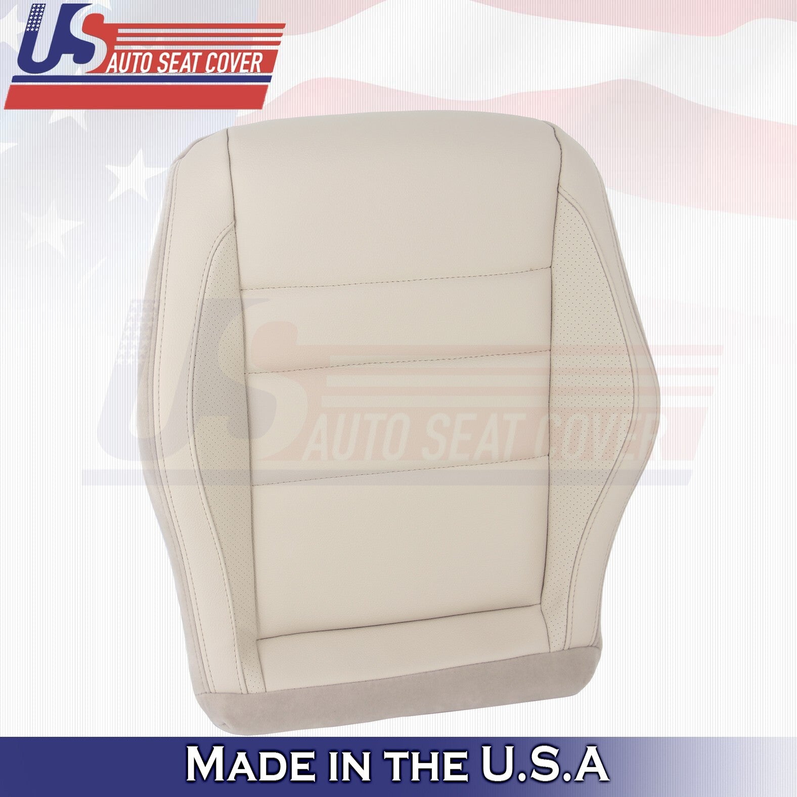2010-2017 For Mercedes Benz E350 Coupe Leather Perf. Driver Bottom Cover Almond