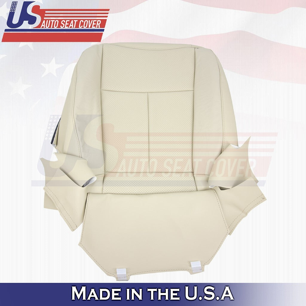 2005 to 2008 Fits Infinity FX35 FX45 Passenger Bottom Leather Seat Cover Tan