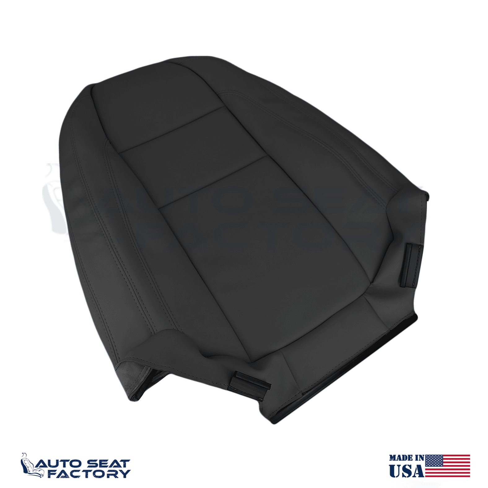 Replacement Fits 2007 - 2010 Volvo C70 Left & Right Top Black Vinyl Seat Covers