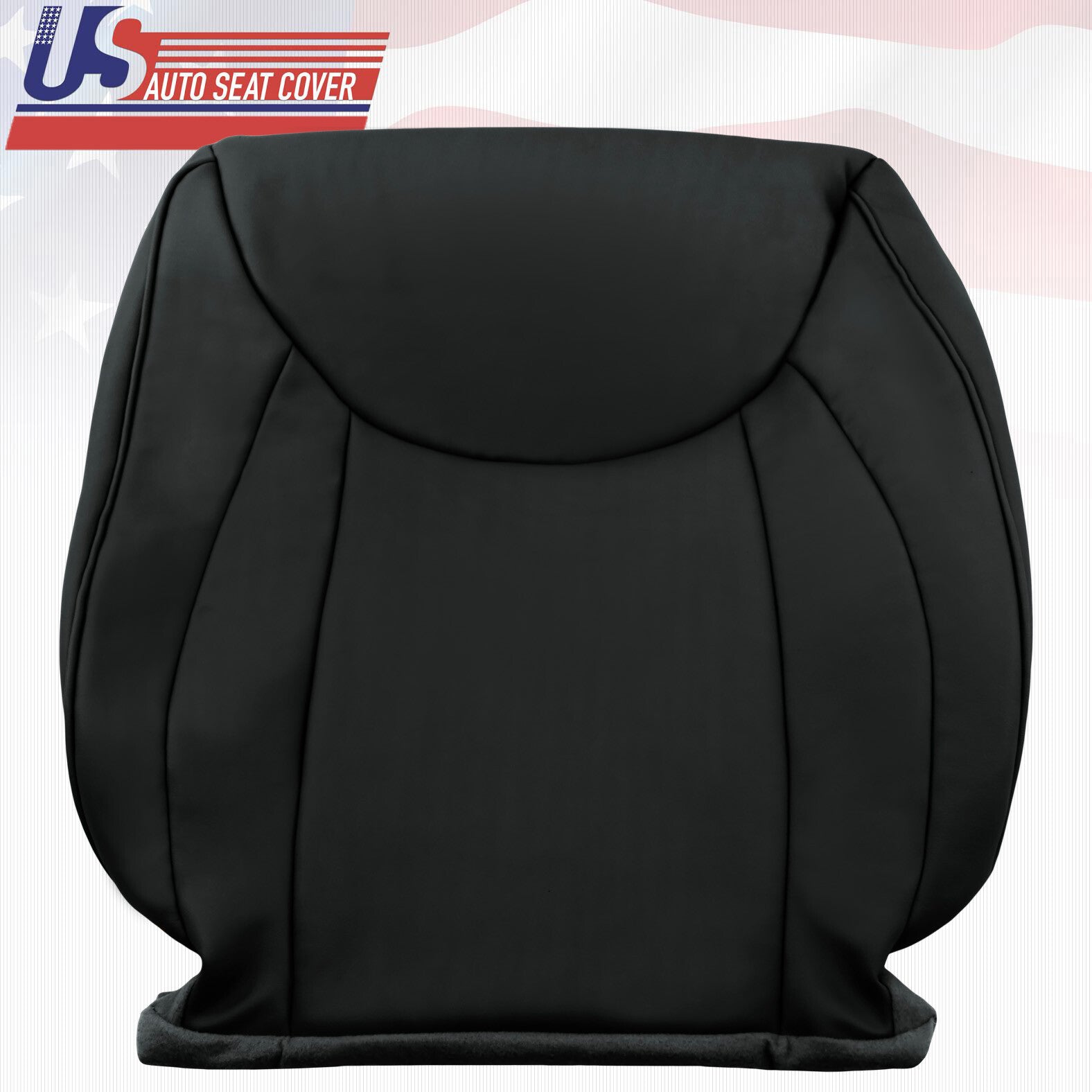 Driver Passenger Top & Bottom Leather cover Black  For 2001-2006 Lexus LS430