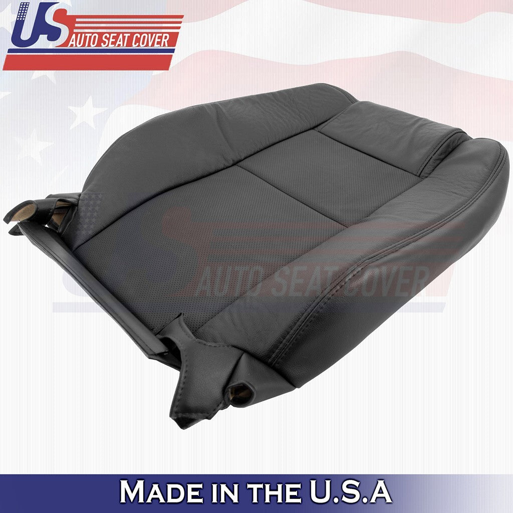 2007 2008 Fits Ford Explorer Sport Trac Driver Top Leather Seat Cover Black
