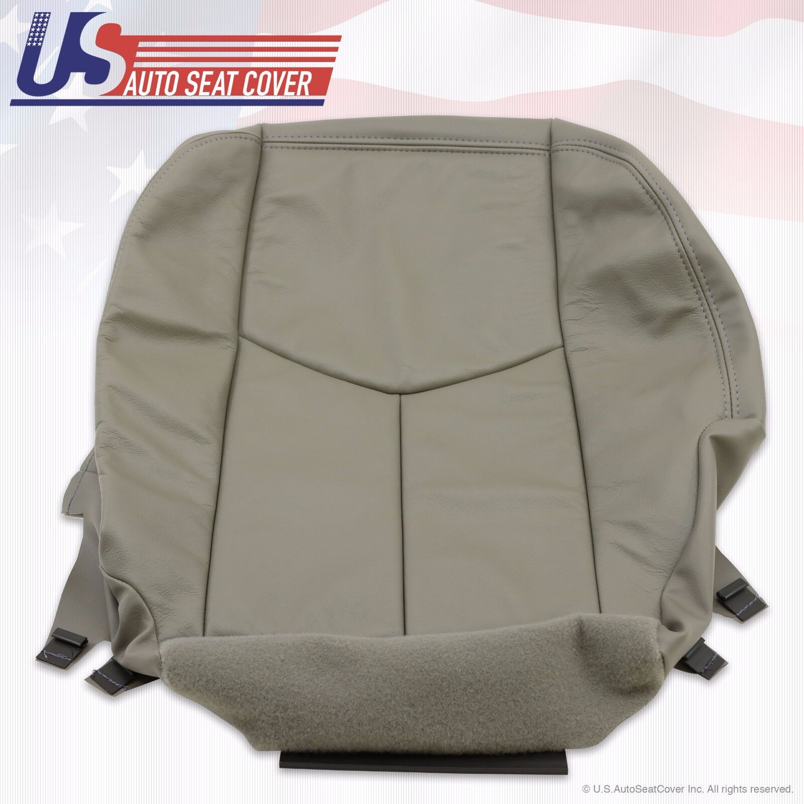 2003 2004 2005 2006 chevy Suburban Driver Bottom seat cover slip on Armrest gray