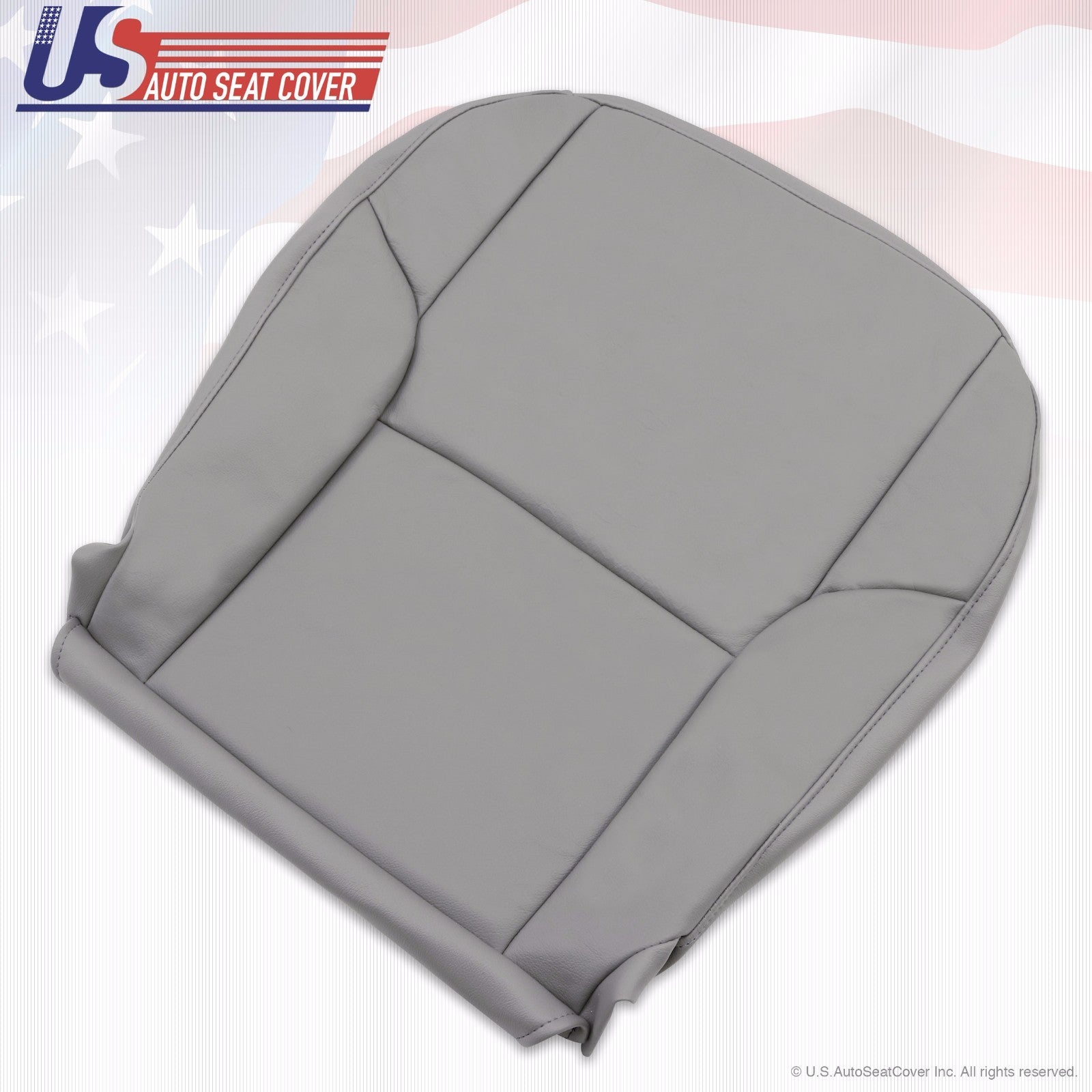 Driver Side Bottom Replacement Seat Cover LEATHER GRAY Fits 2006 Toyota 4Runner