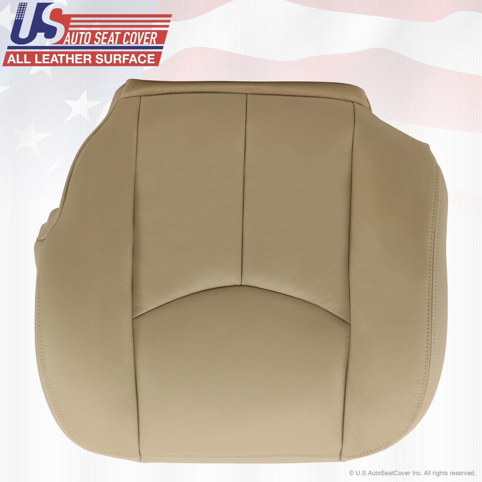 2003 -2006 SUV Tahoe Suburban Yukon Driver Bottom Vinyl Seat Cover Shale Tan 522