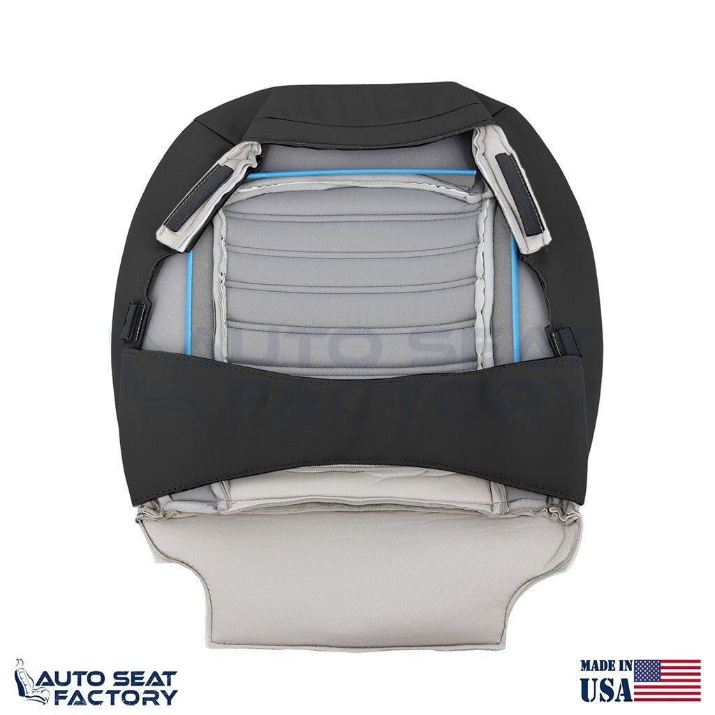 Replacement Black Vinyl Seat Cover SET For Ford Fusion 2013 2014 2015 2016 2017