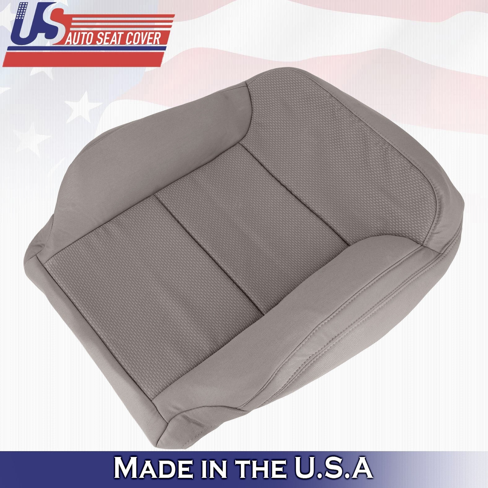 2014 2015 2016 2017 2018 For Chevy Silverado Passenger Top Cloth Seat Cover Tan