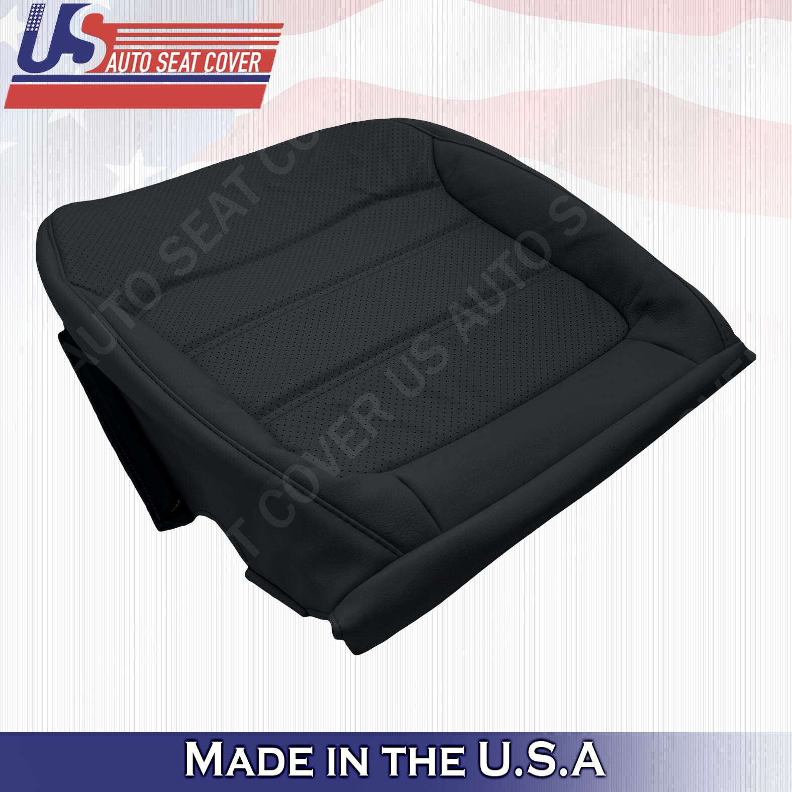 2016 2017 2018 Fits For Volkswagen Passat Driver Bottom Leather Seat Cover Black