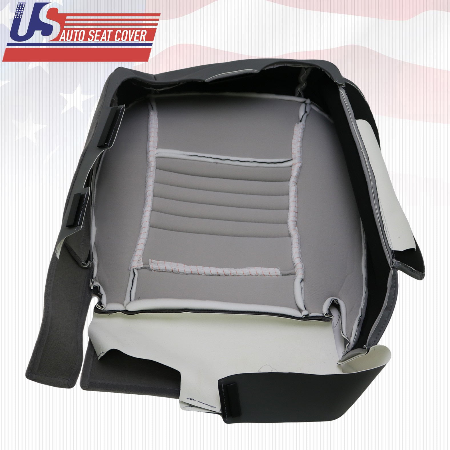 2006 2007 2008 For Dodge Ram Driver Bottom Cloth Seat Cover Medium Slate Gray