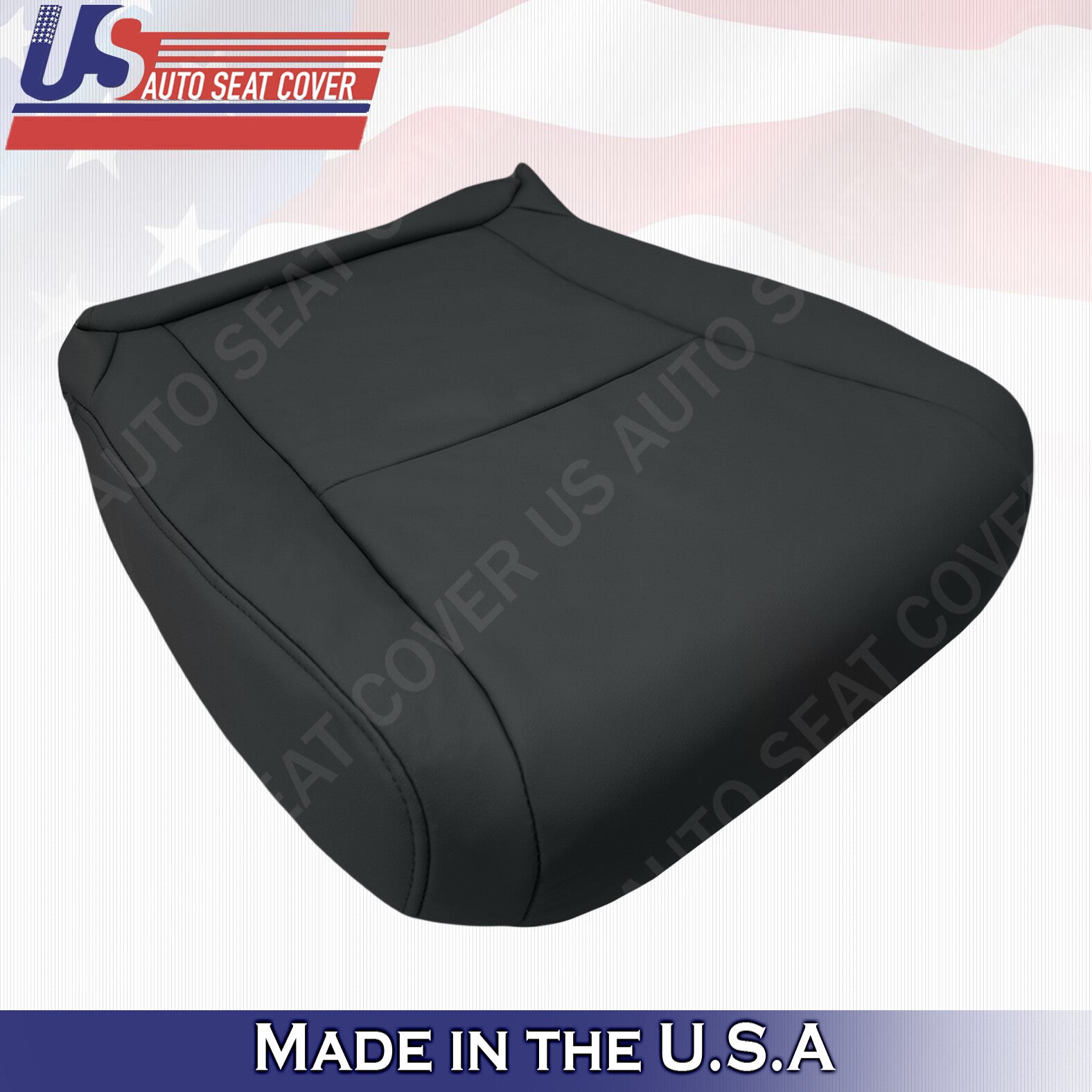 Fits Toyota Highlander 2008 2009 2010 2011 Passenger Bottom Leather Cover Black