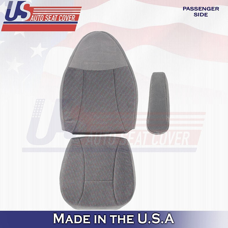 1992 93 94 95 1996 FITS FordBronco XLT Right Bottom/Top/Armrest Cloth Cover Gray