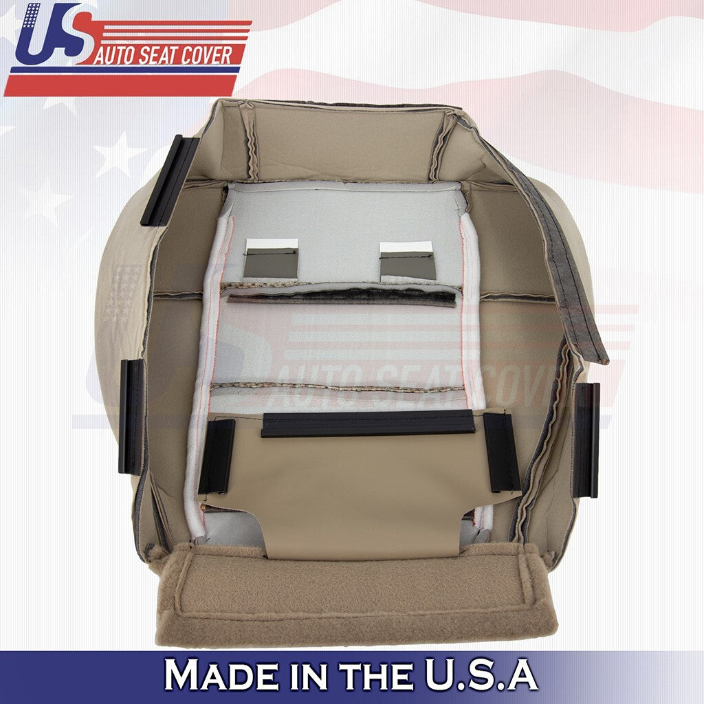 2003 Fits Ford F-150 Extended Cab Driver Bottom Cloth Seat Cover Med Tan
